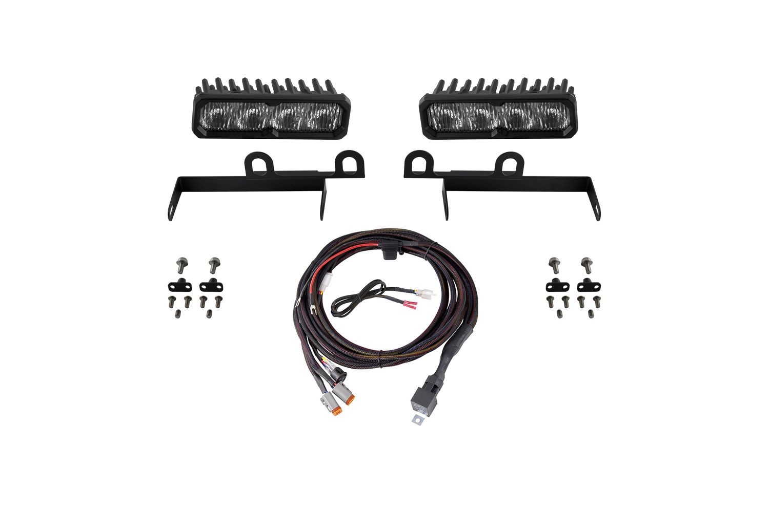 Diode Dynamics 2013-2018 Dodge Ram 1500 2500 3500 Sport Express SS6 Sport LED Lightbar Kit White Fog DD8865