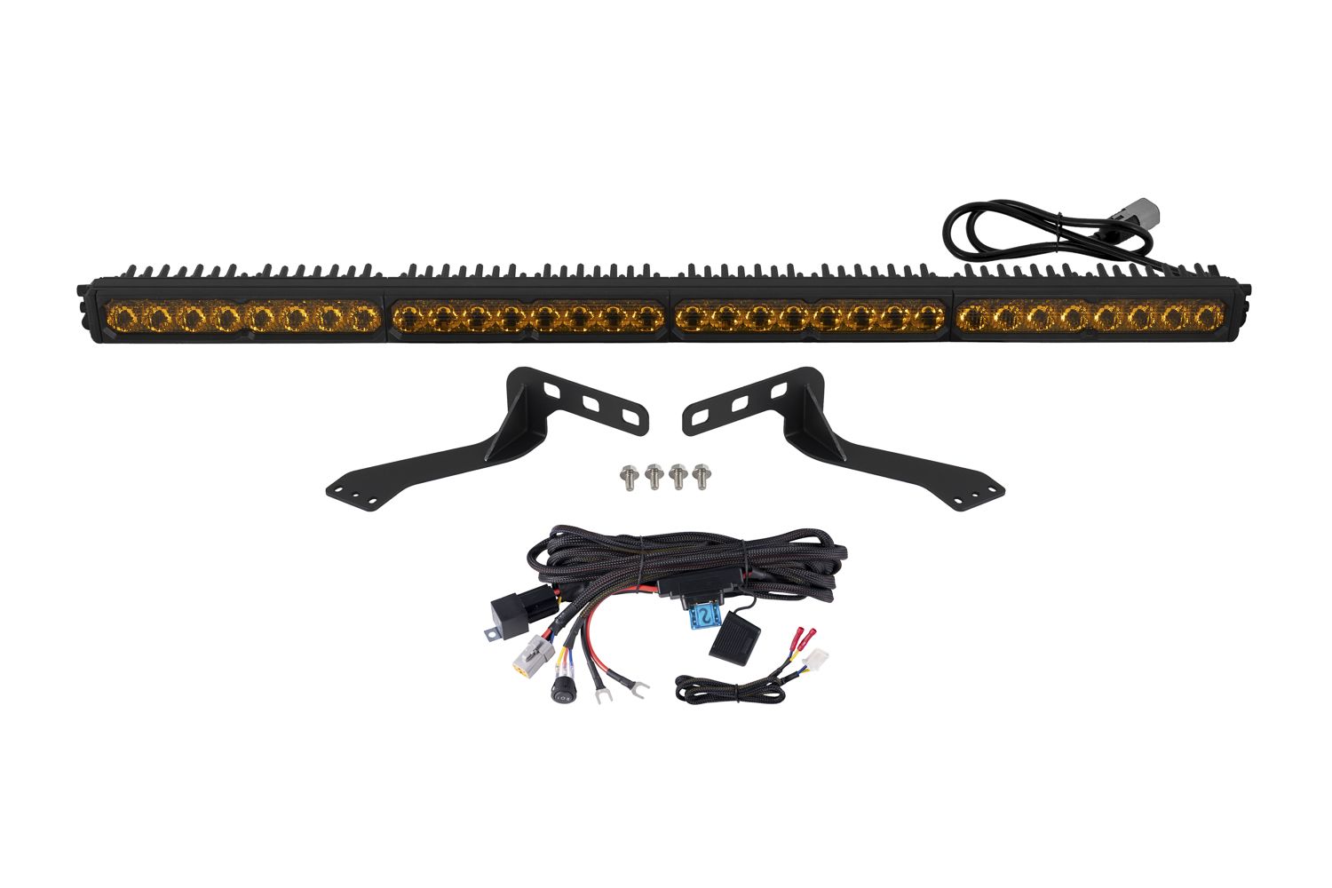 Diode Dynamics 2014-2021 Toyota Tundra Stealth 40 inch Sport Yellow Combo Driving LED Lightbar Kit DD8714