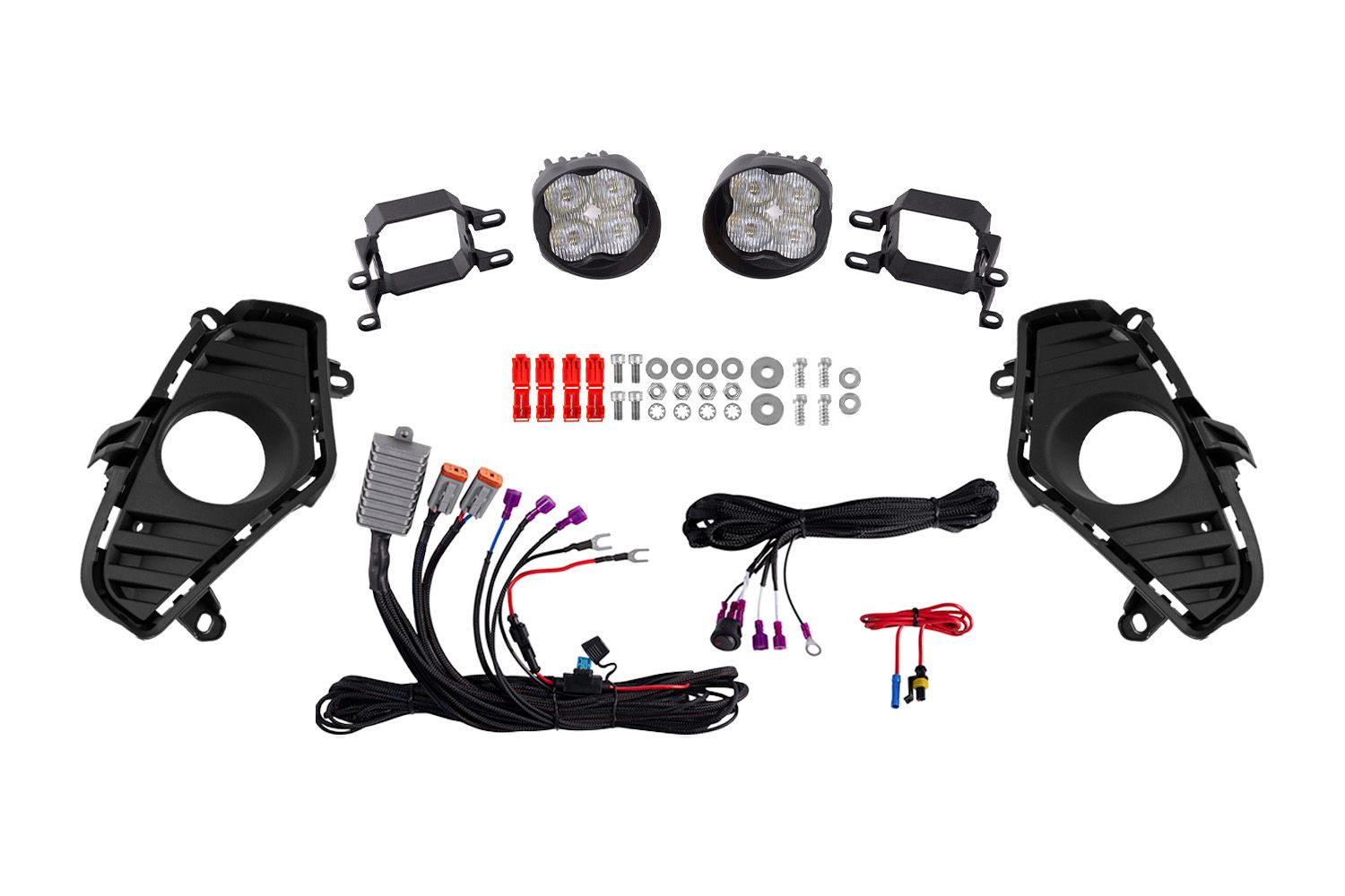 Diode Dynamics 2019-2022 Toyota RAV4 SS3 Add-On Fog Lamp Kit White Sport DD8819