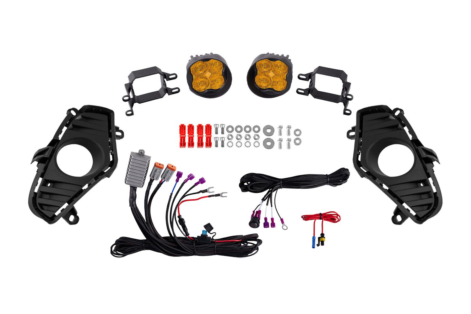 Diode Dynamics 2019-2022 Toyota RAV4 SS3 Add-On Fog Lamp Kit Yellow Max DD8824