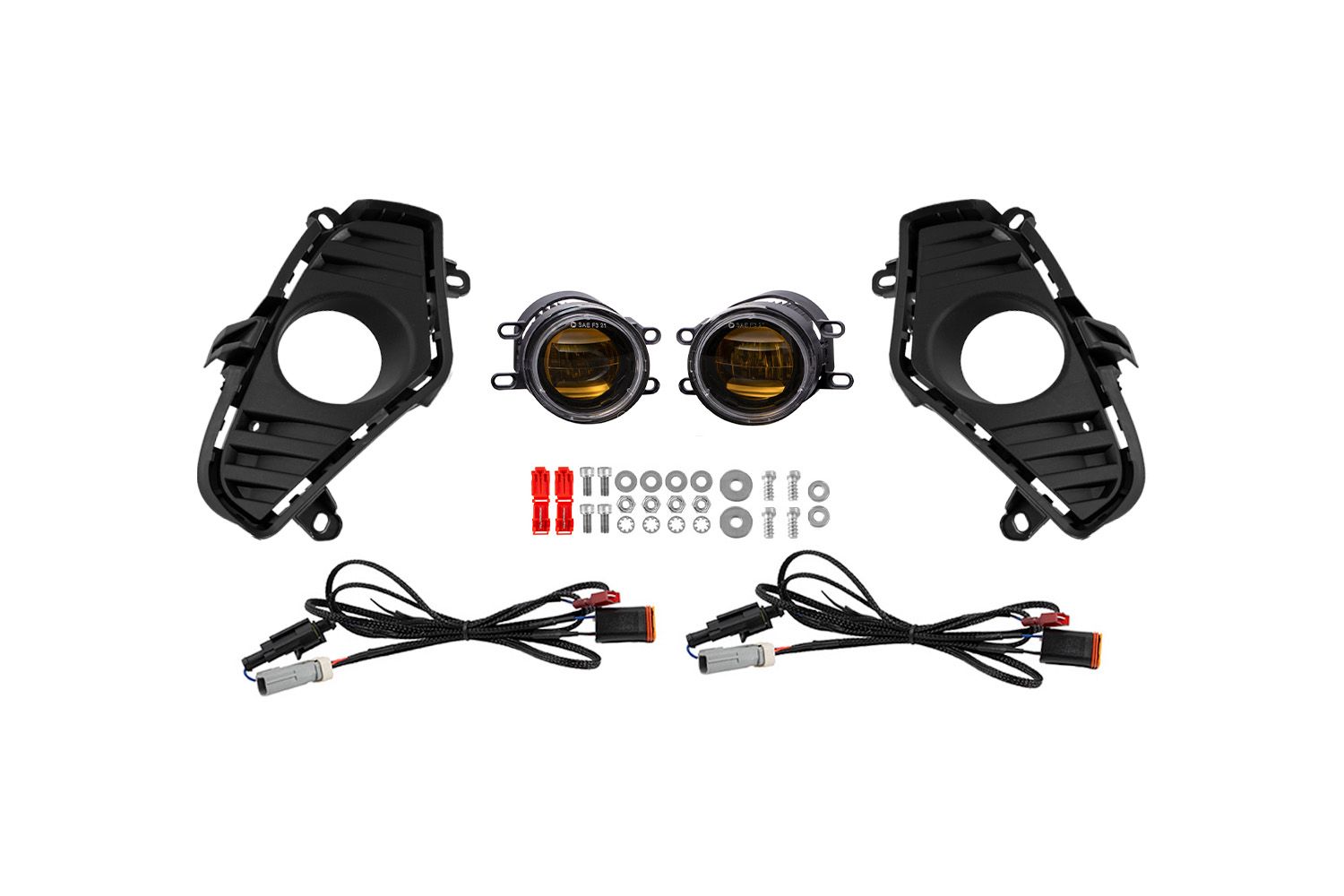 Diode Dynamics 2022-2025 Toyota RAV4 Elite Series Fog Lamp Kit Yellow DD8826