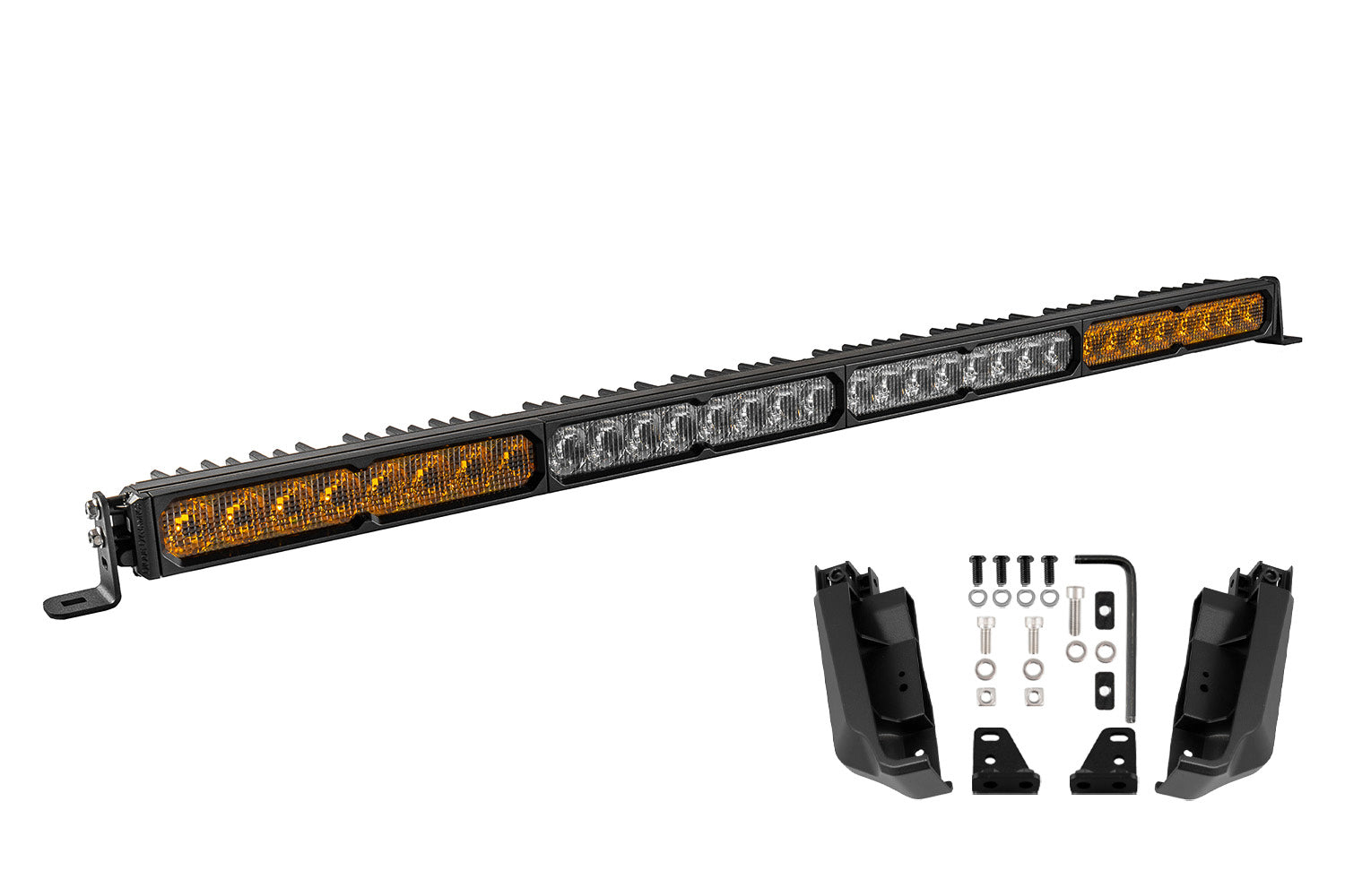 Diode Dynamics Kuat DEK Roof Rack 47" Wide Upgrade Kit SS40 Pro DC Combo Light Bar DD8892