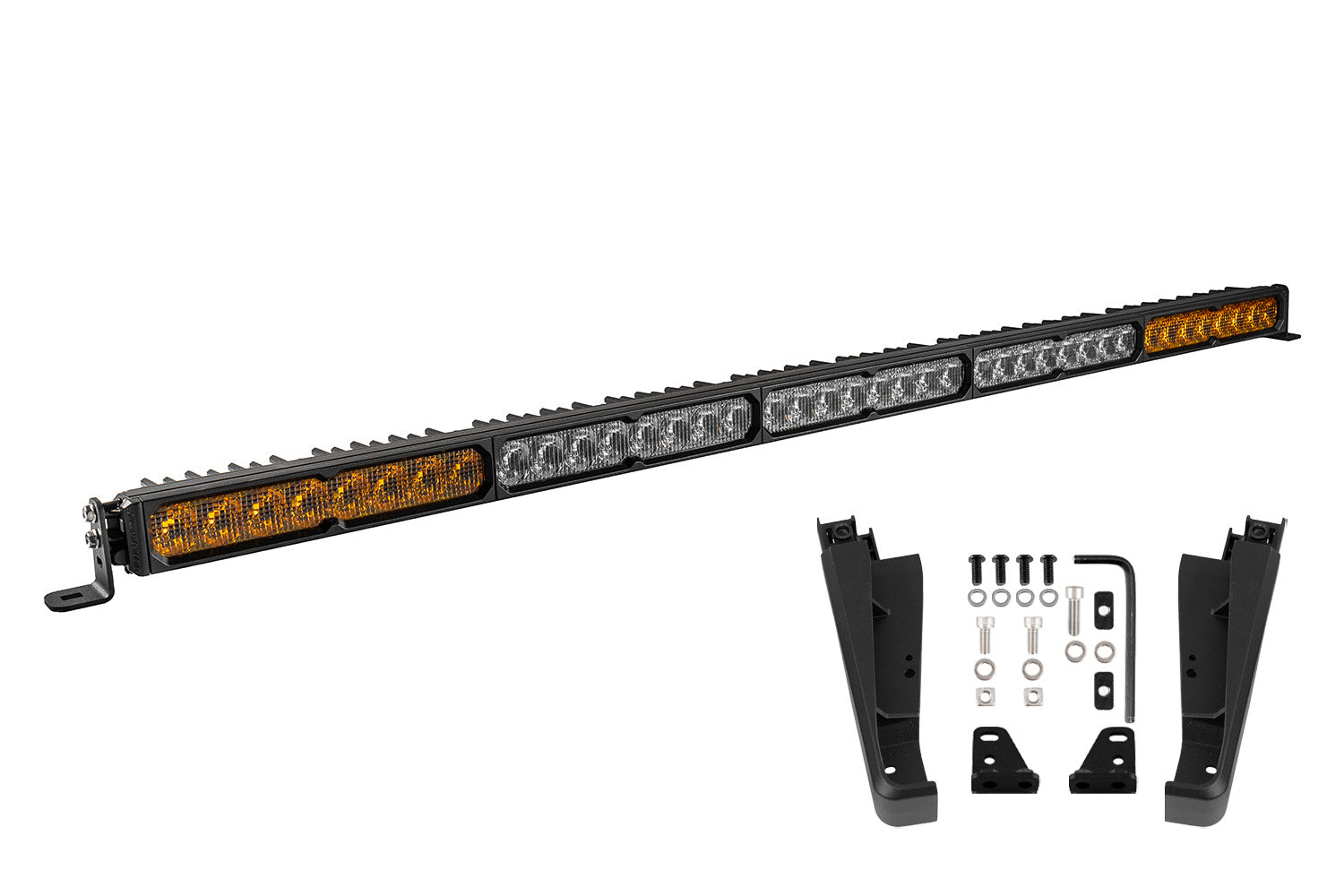 Diode Dynamics Kuat DEK Roof Rack 54" Wide Upgrade Kit SS50 Sport DC Combo Light Bar DD8896