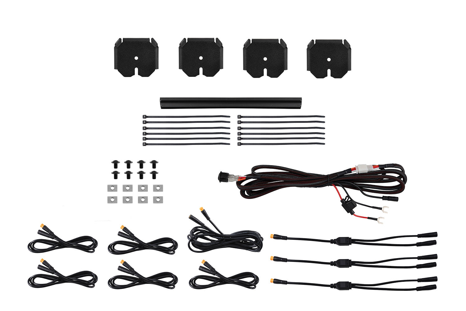 Diode Dynamics Kuat DEK Roof Rack Scene Light Bracket Stage Series LED Scene Light Kit DD8978