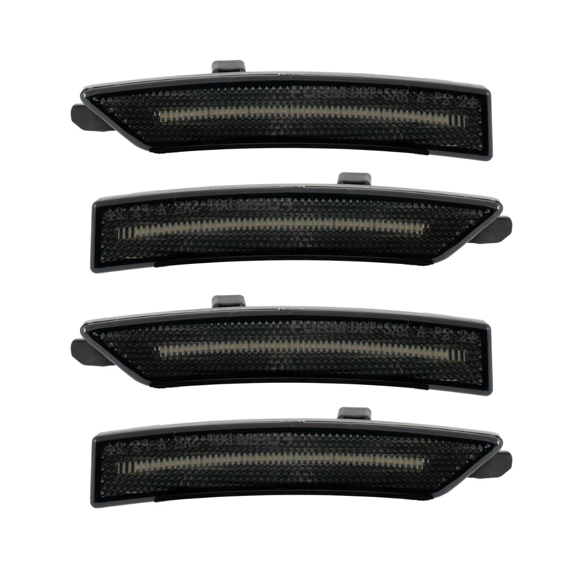 Form Lighting 2024 Ford Mustang LED Sidemarkers Smoked set FL0091
