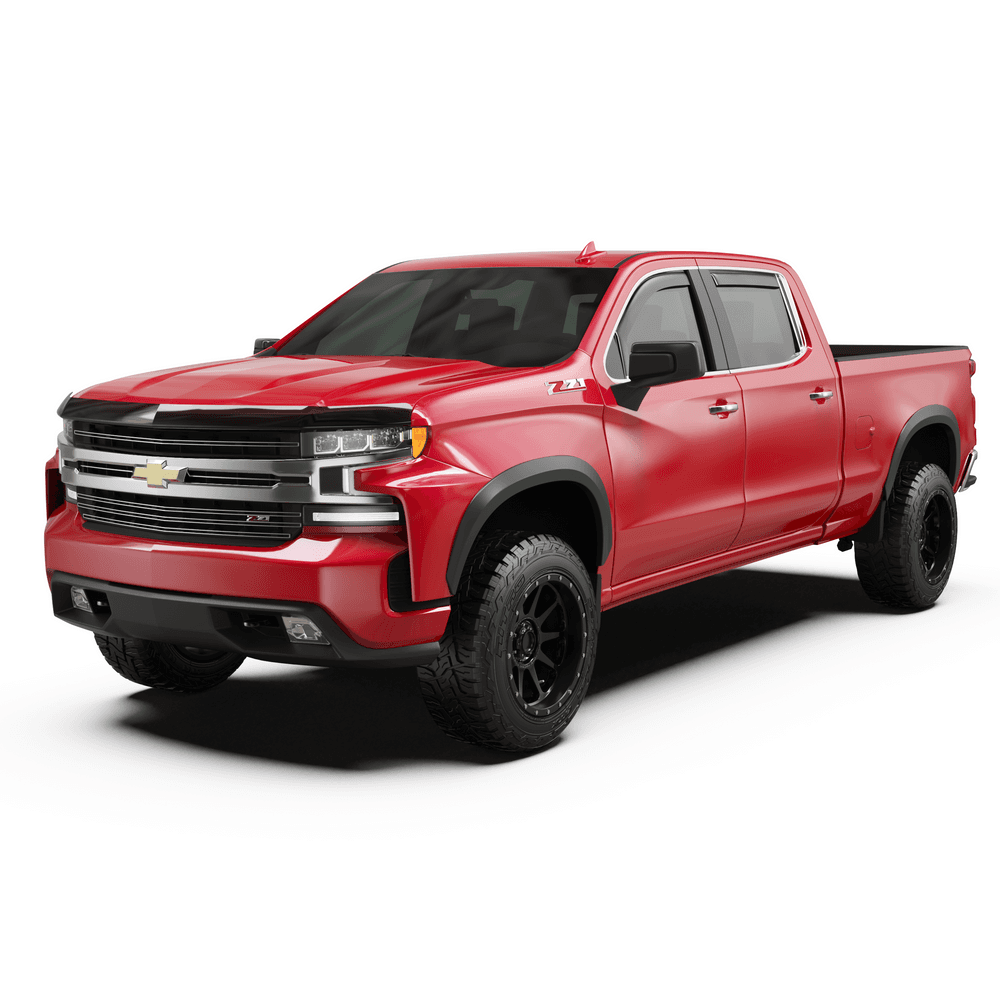 EGR 2019-2025 Chevrolet Silverado 1500 Summit Fender Flares Black 775654
