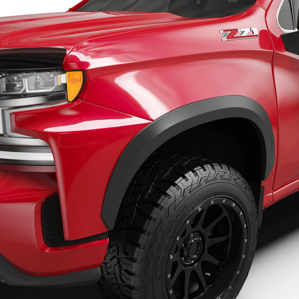 EGR 2019-2025 Chevrolet Silverado 1500 Summit Fender Flares Black 775654