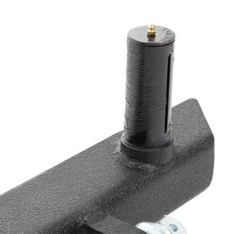 Smittybilt 1987-1995 Jeep Wrangler YJ 1997-2006 Wrangler TJ LJ Classic Rock Crawler Rear Bumper And Tire Carrier With Receiver Hitch And D-ring Mounts Black 76651D