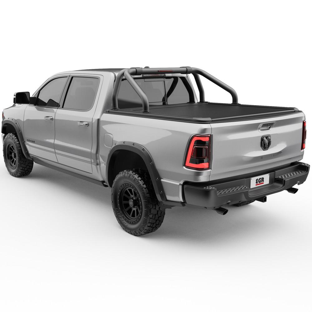 EGR 2019-2025 Dodge Ram 1500 Crew Cab RollTrac Black Steel Sport Bar SBAR0166