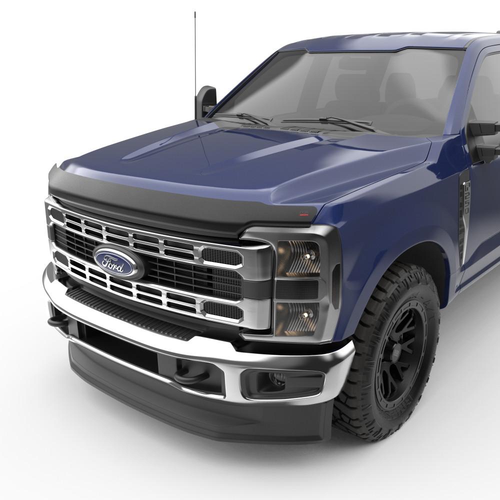 EGR 2023-2024 Ford F-250 F-350 Superguard Hood Guard Matte Black Finish 303505