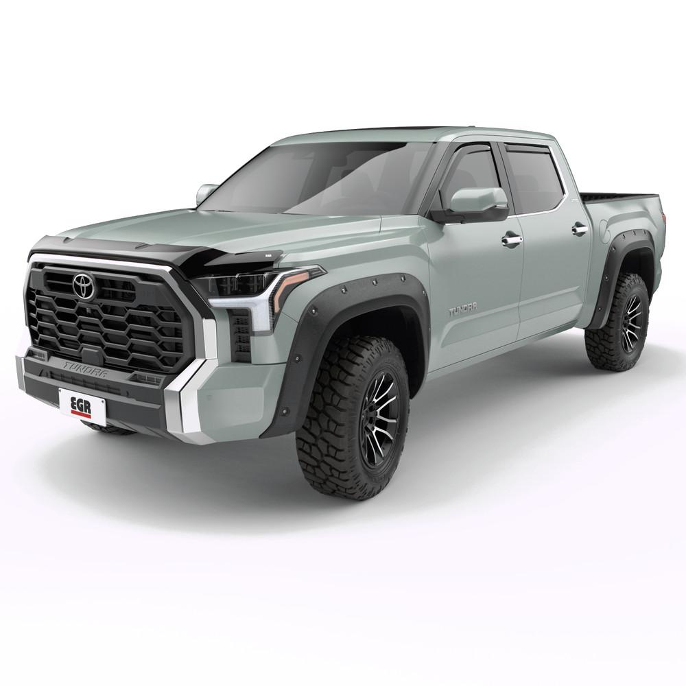 EGR 2022-2024 Toyota Tundra 4 Door Crew Cab Extended Cab Pickup Baseline Bolt-Style Fender Flares Set Of 4 BLF1011