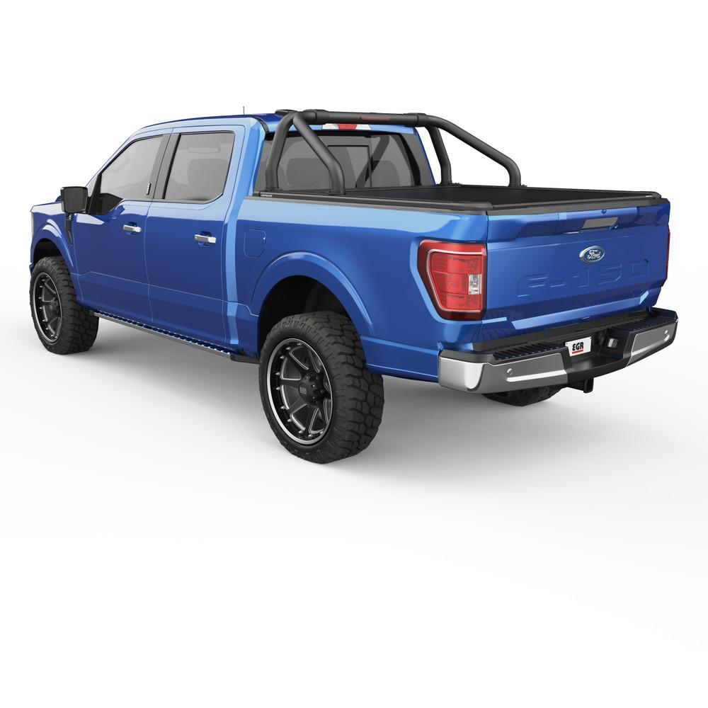 EGR 2015-2025 Ford F-150 Crew Cab RollTrac Black Steel Sport Bar SBAR0165