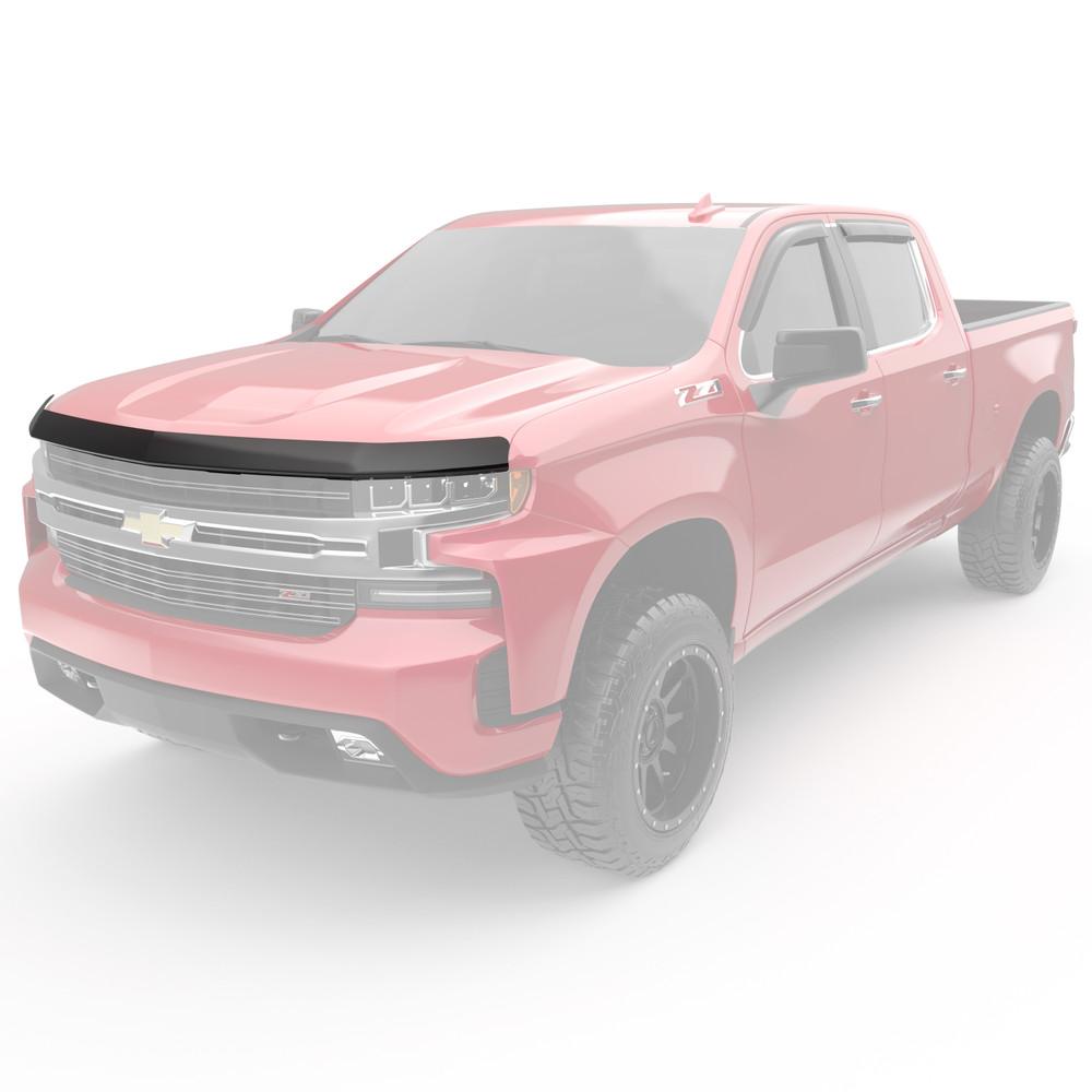 EGR 2019-2024 Chevrolet Silverado 1500 Superguard Hood Guard Smoke Finish 301691