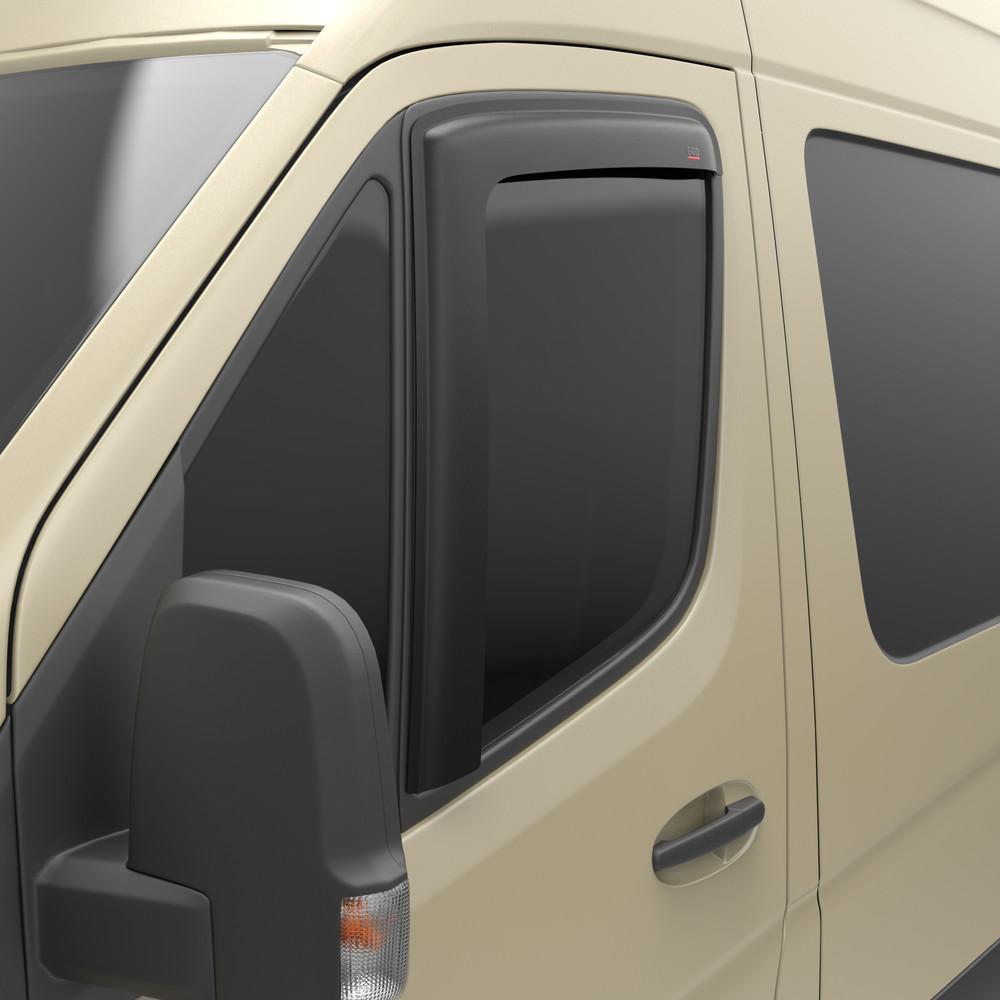 EGR 2019-2023 Mercedes Benz Sprinter 1500 2024-2025 eSprinter Matte Finish Tape-on Window Visors 68705