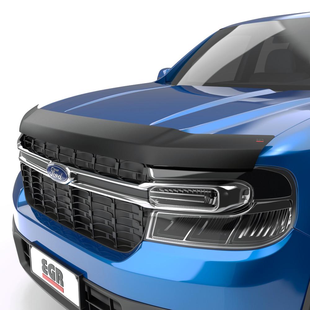 EGR 2022-2024 Ford Maverick Lariat XL XLT Superguard Hood Guard Matte Black Finish 303595