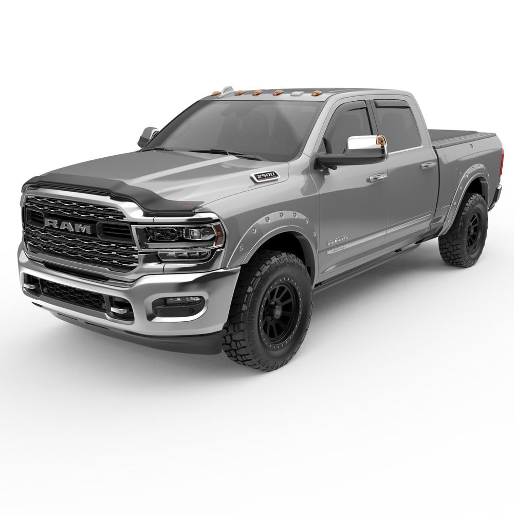 EGR 2019-2024 Dodge Ram 2500 3500 Superguard Hood Guard Matte Black Finish 302865