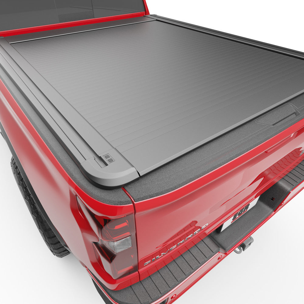 EGR 2020-2024 Chevrolet Silverado 2500HD 3500HD GMC Sierra 2500HD 3500HD 6' 9" Bed Length RollTrac Electric Retractable Bed Covers RT040035E