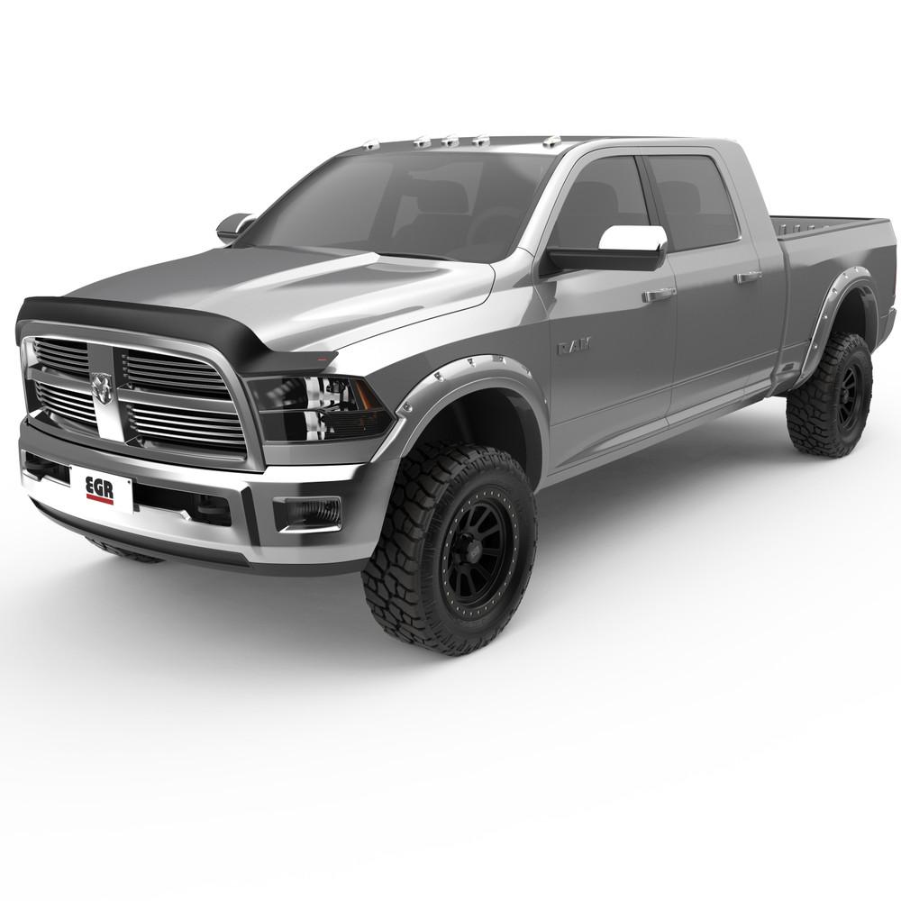 EGR 2010-2019 Dodge Ram 2500 3500 Superguard Hood Guard Matte Black Finish 302855