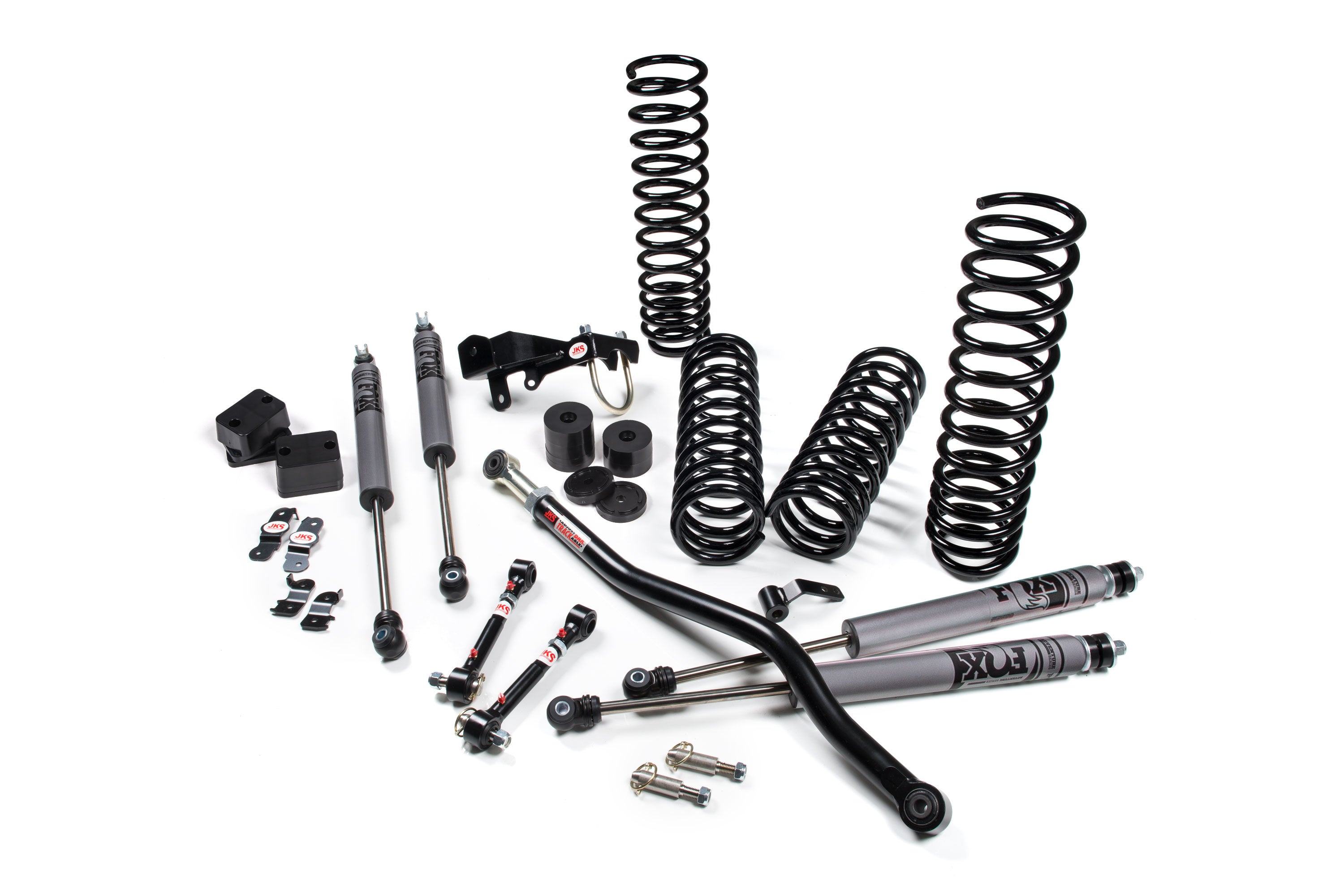 JKS 2007-2018 Jeep Wrangler JK 4 Door RHD Models J-Venture FOX Shock 2.0 Performance Series 2.5" Lift Kit JSPEC106KFP