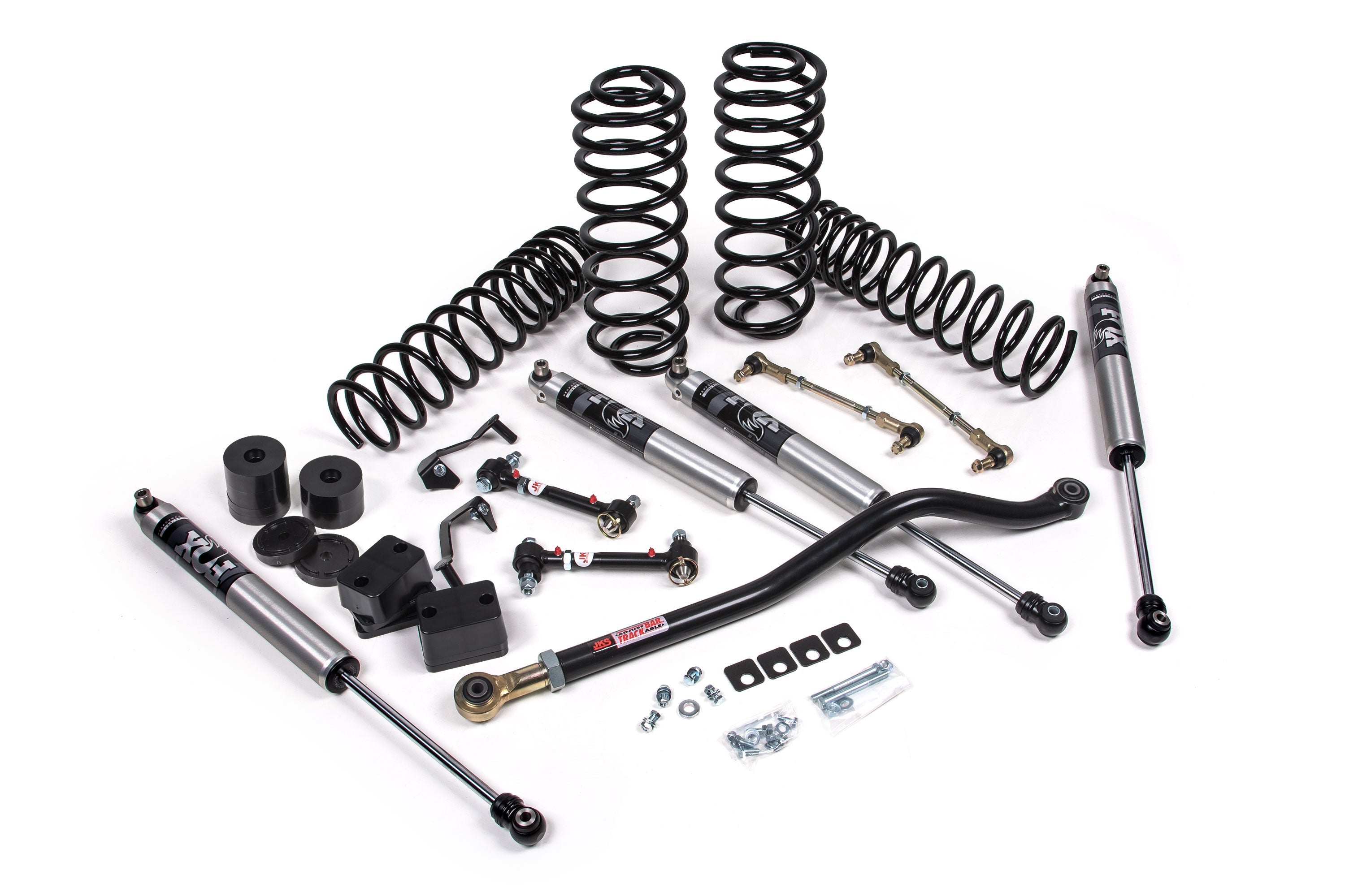 JKS 2018-2026 Jeep Wrangler JL 2 Door J-Venture FOX Shock 2.5 IFP Performance Series 3" Lift Kit JSPEC132PS