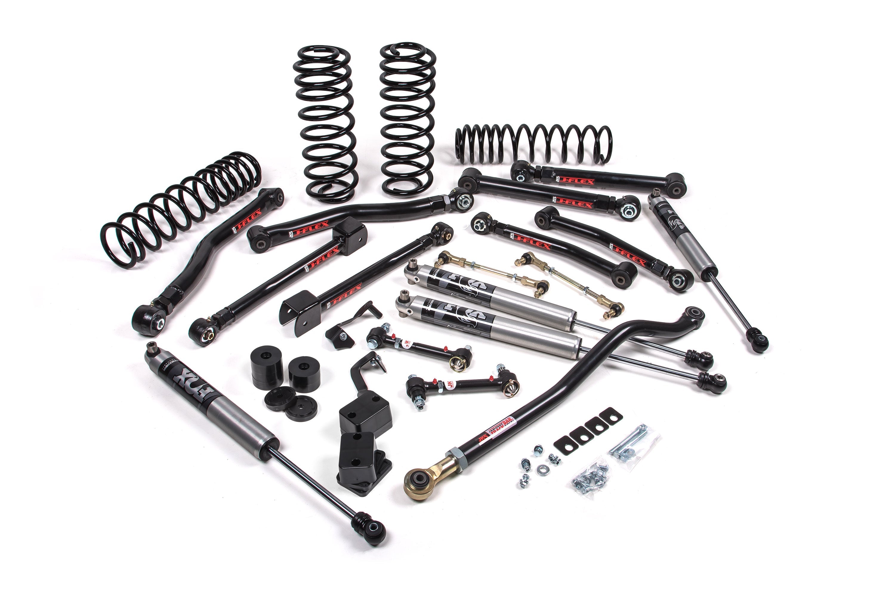 JKS 2018-2026 Jeep Wrangler JL 4 Door J-Krawl FOX Shock 2.0 Adventure Series 2.5" Lift Kit JSPEC185KFA