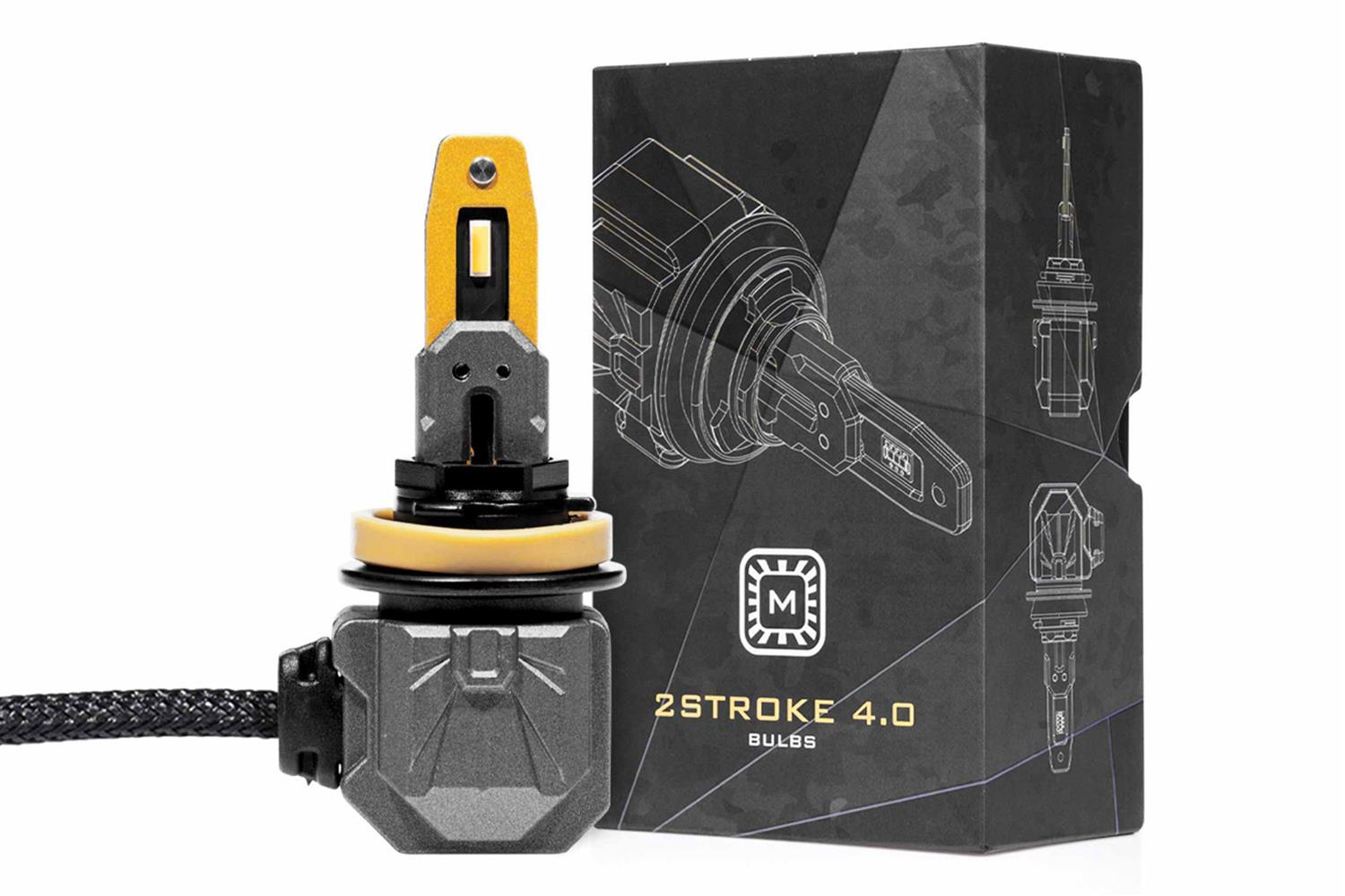 Morimoto H11 H9 H8 2Stroke Yellow 4.0 LED Bulb 1 PCS LED2020-Y