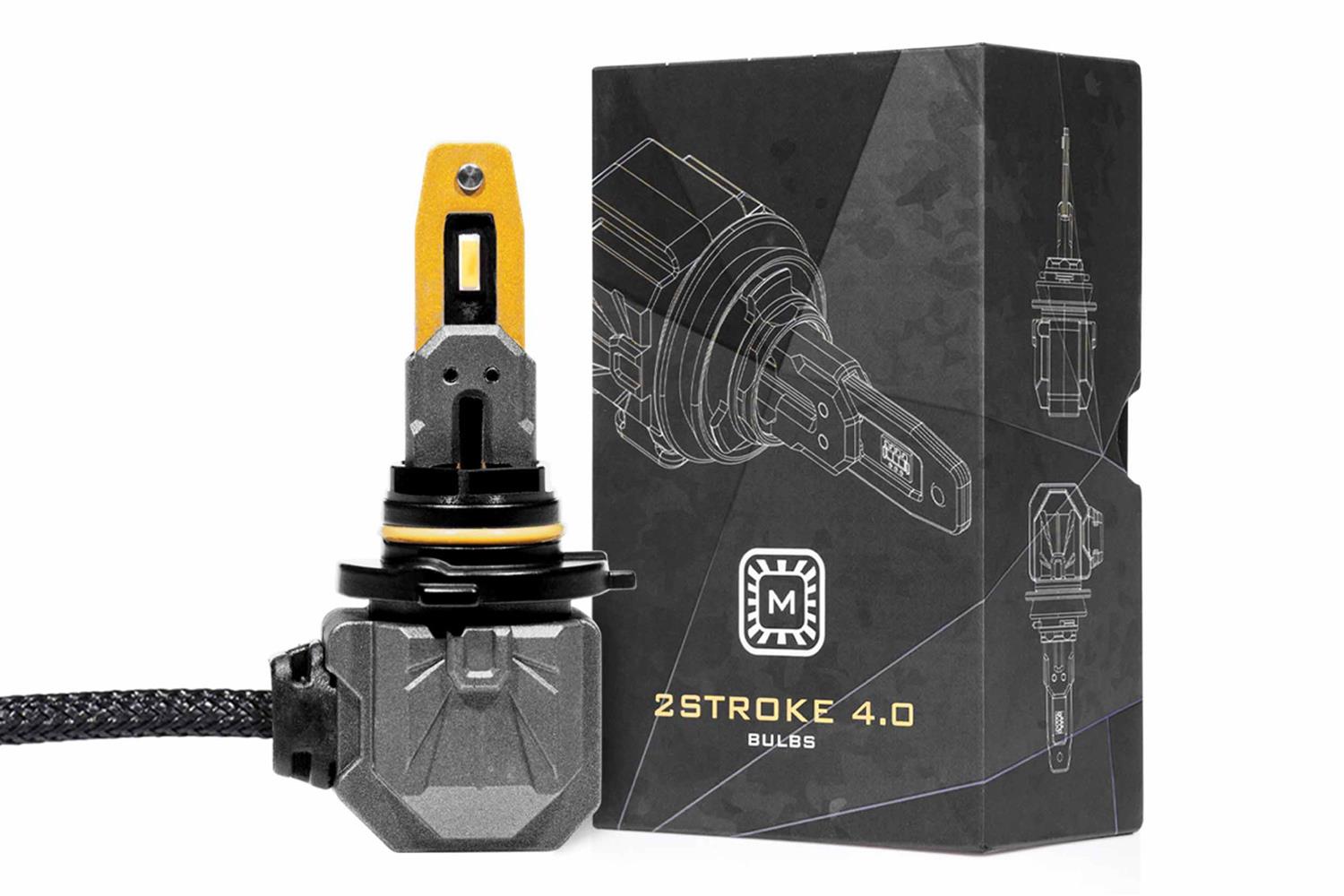 Morimoto 9005 H10 2Stroke 4.0 Yellow LED Bulbs 1 PCS LED2035-Y