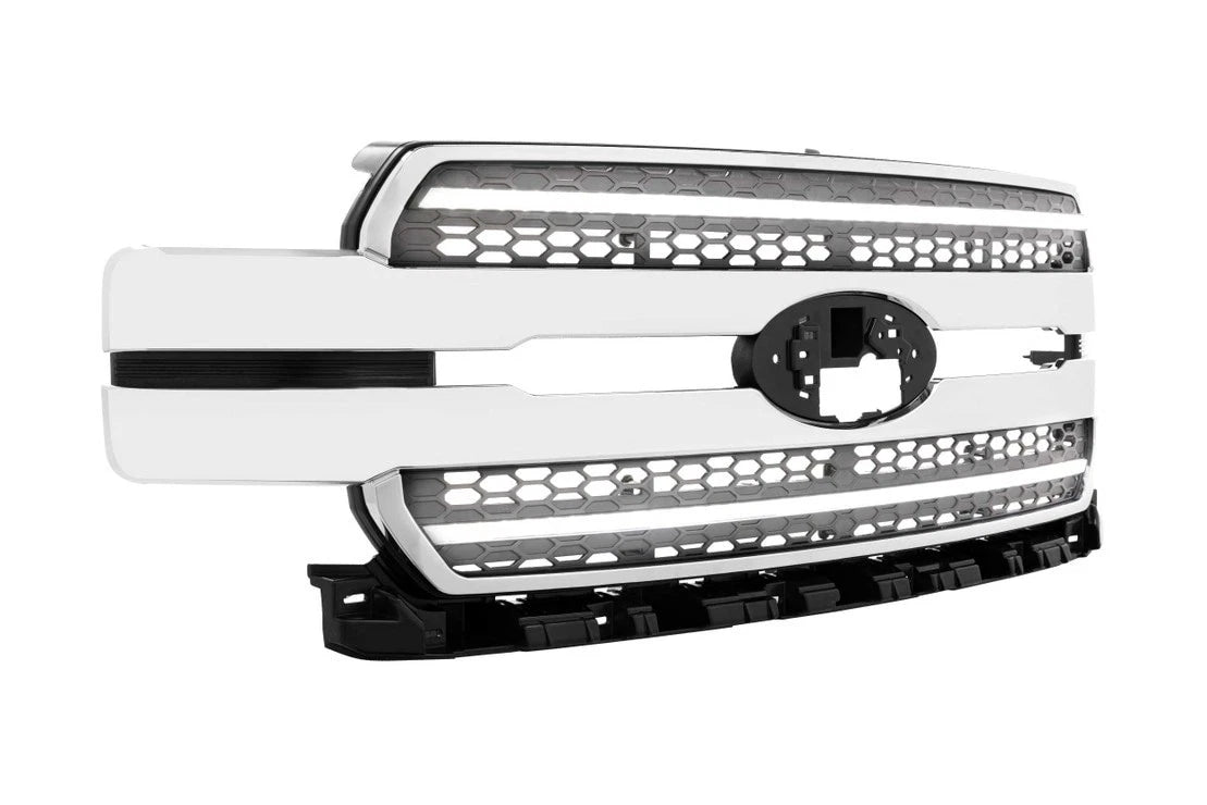 Morimoto 2018-2020 Ford F-150 XBG LED Chrome Finish White DRL Grille XBG17