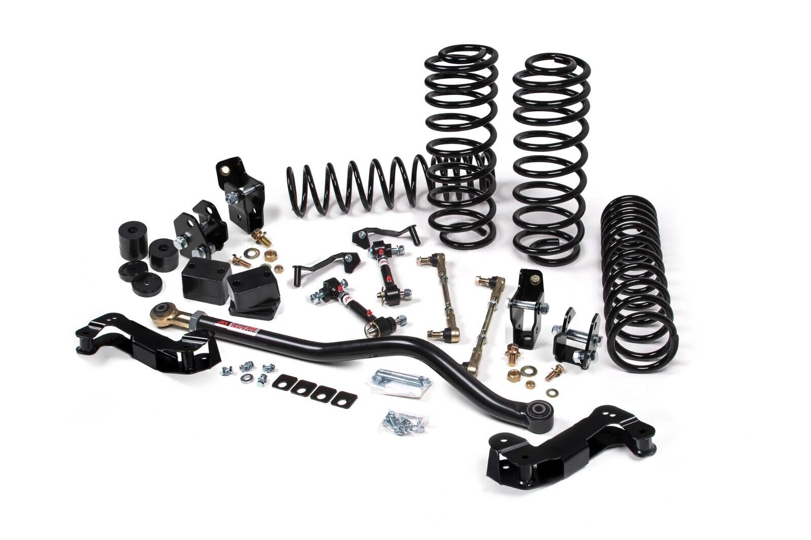 JKS 2018-2022 Jeep Wrangler JL 4dr J-Kontrol 2.5" Lift Kit With Shock Extension Brackets Standard Rate Coils JSPEC137KNS
