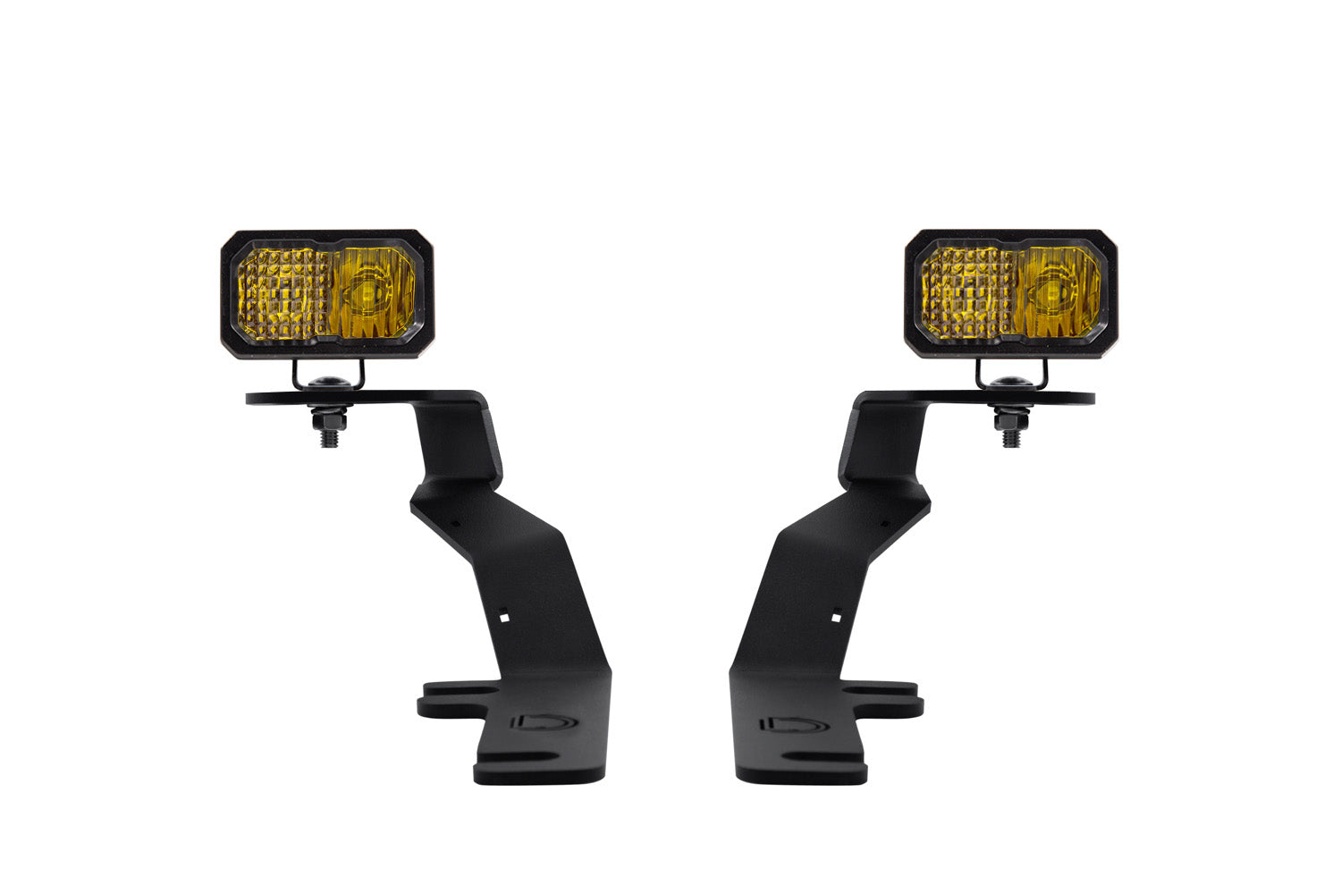 Diode Dynamics 2015-2020 Ford F-150 Raptor SSC2 Stage Series  Pro Yellow Combo 2 Inch LED Backlit Ditch Light Kit DD6574