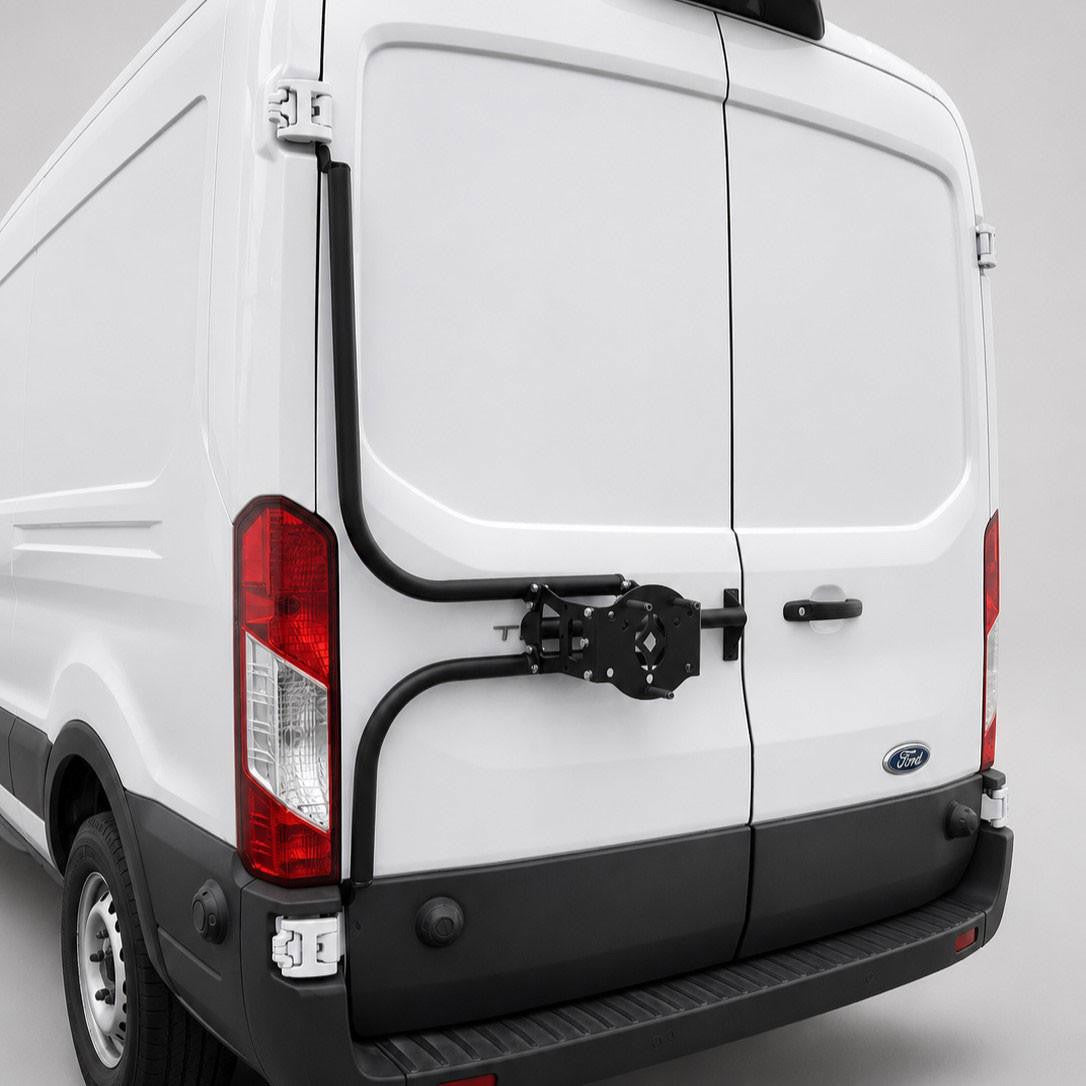 Surco 2014-2026 Ford Transit High Roof 2014-2026 Ford Transit Medium Roof Rear Door Tire Carrier Hinge Mount TF300