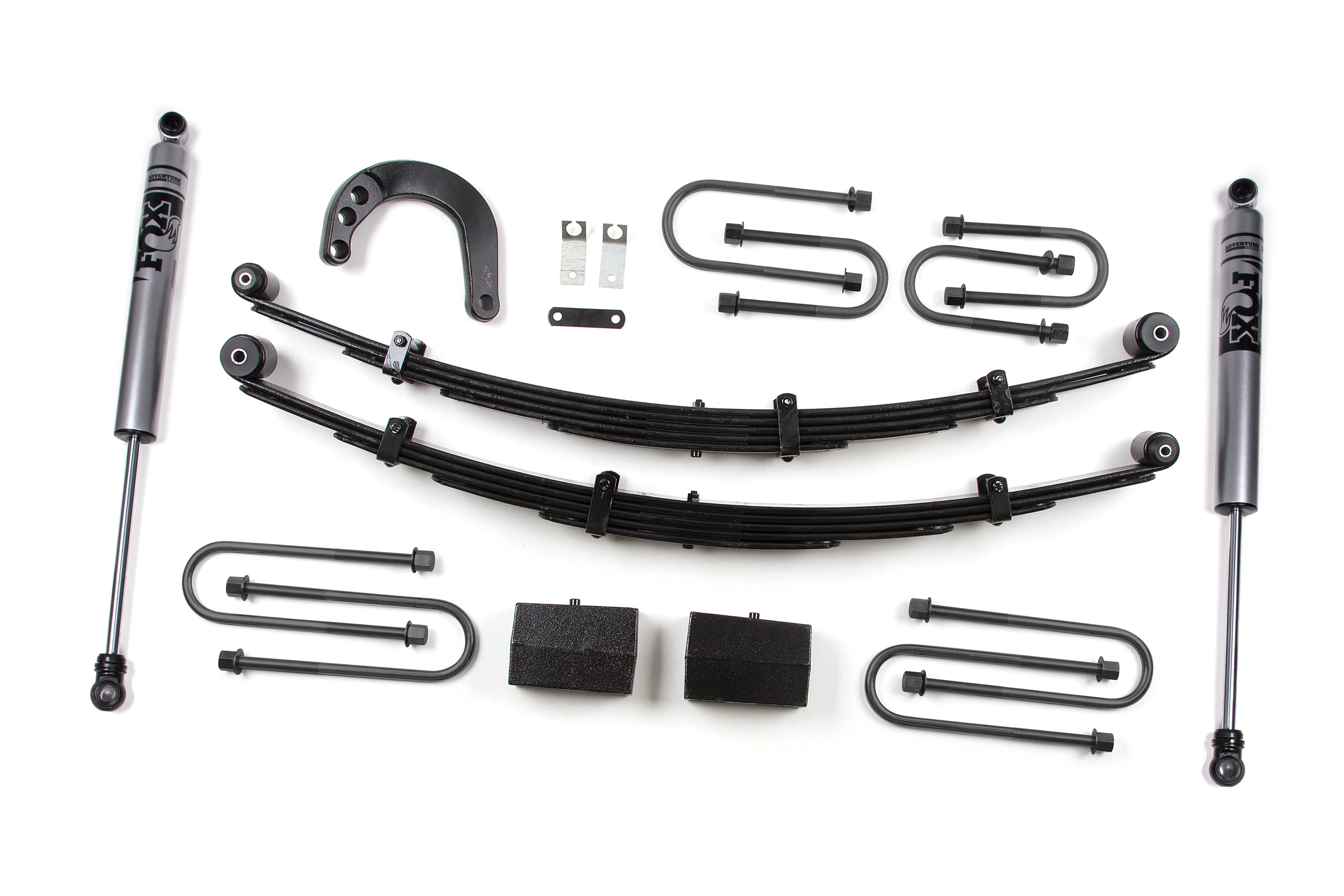 Zoneoffroad 1988-1991 Chevrolet GMC 3/4 Ton SUV 4WD FOX Shock 2.0 Adventure Series 4" Lift Kit ZONC18F