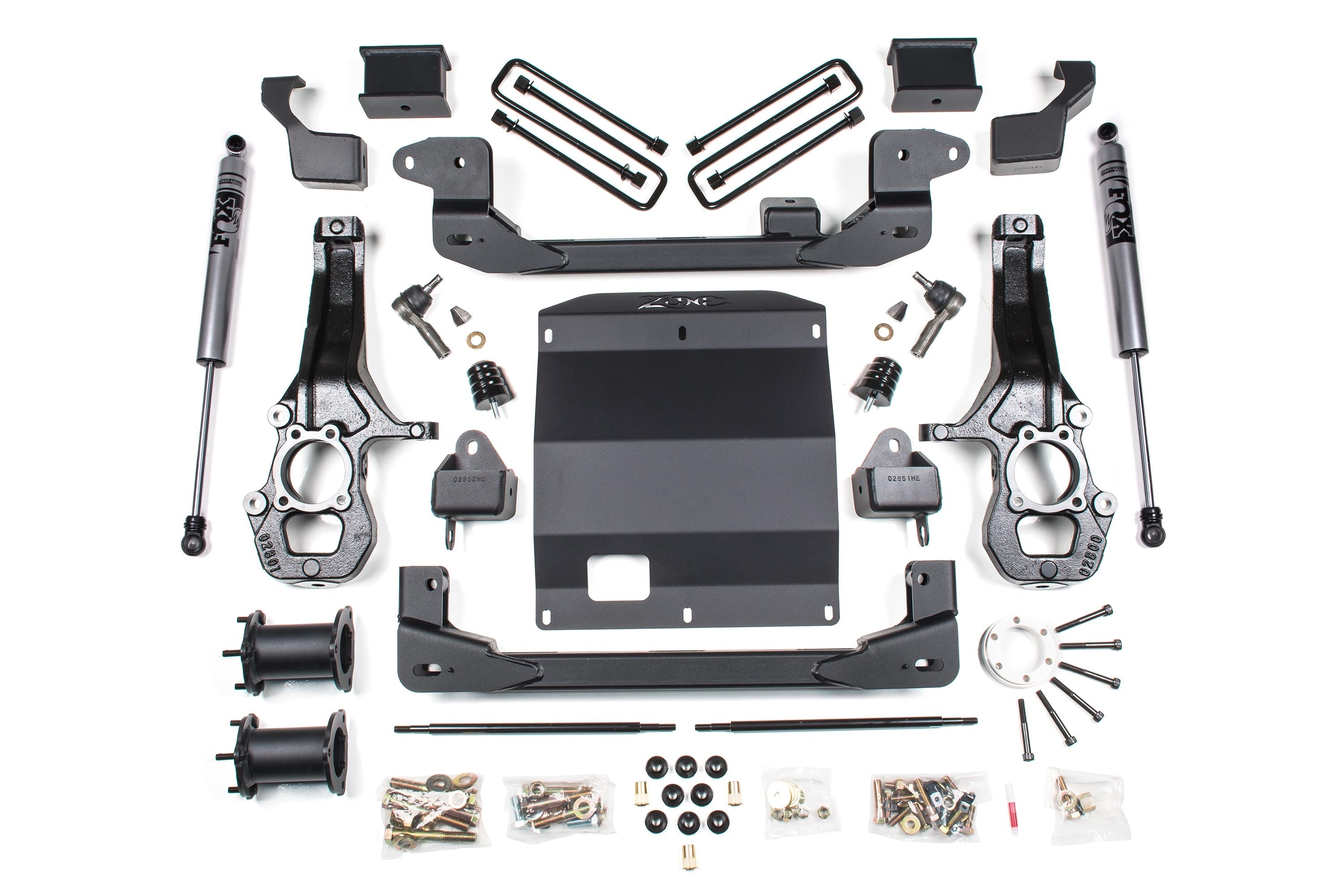 Zoneoffroad 2015-2022 Chevrolet Colorado GMC Canyon 4WD FOX Adventure Series 5.5" Lift Kit ZONC39F
