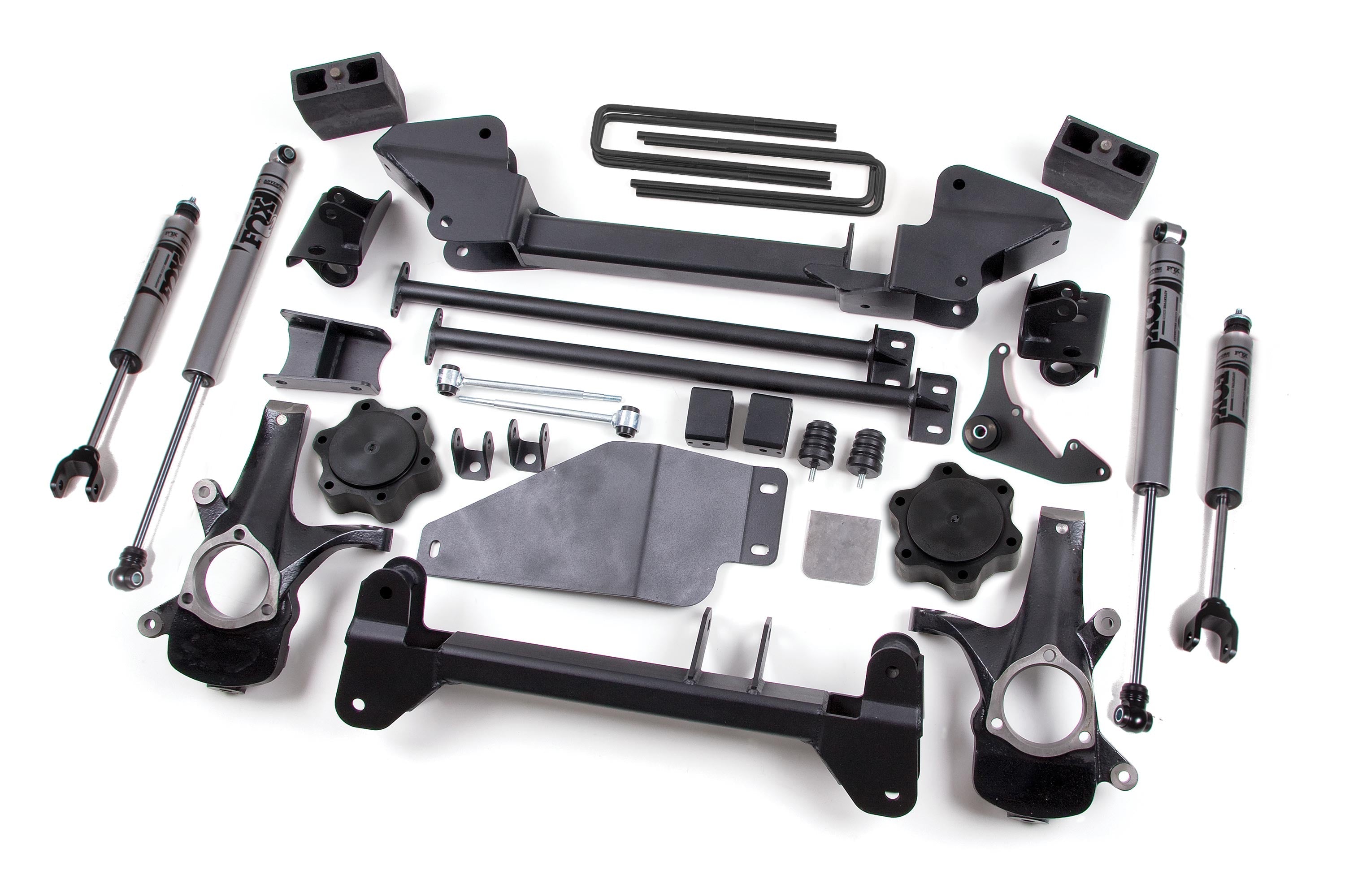 Zoneoffroad 1999-2006 Chevrolet Silverado GMC Sierra 1500 4WD FOX Shock 2.0 Adventure Series 6" Lift Kit ZONC3F