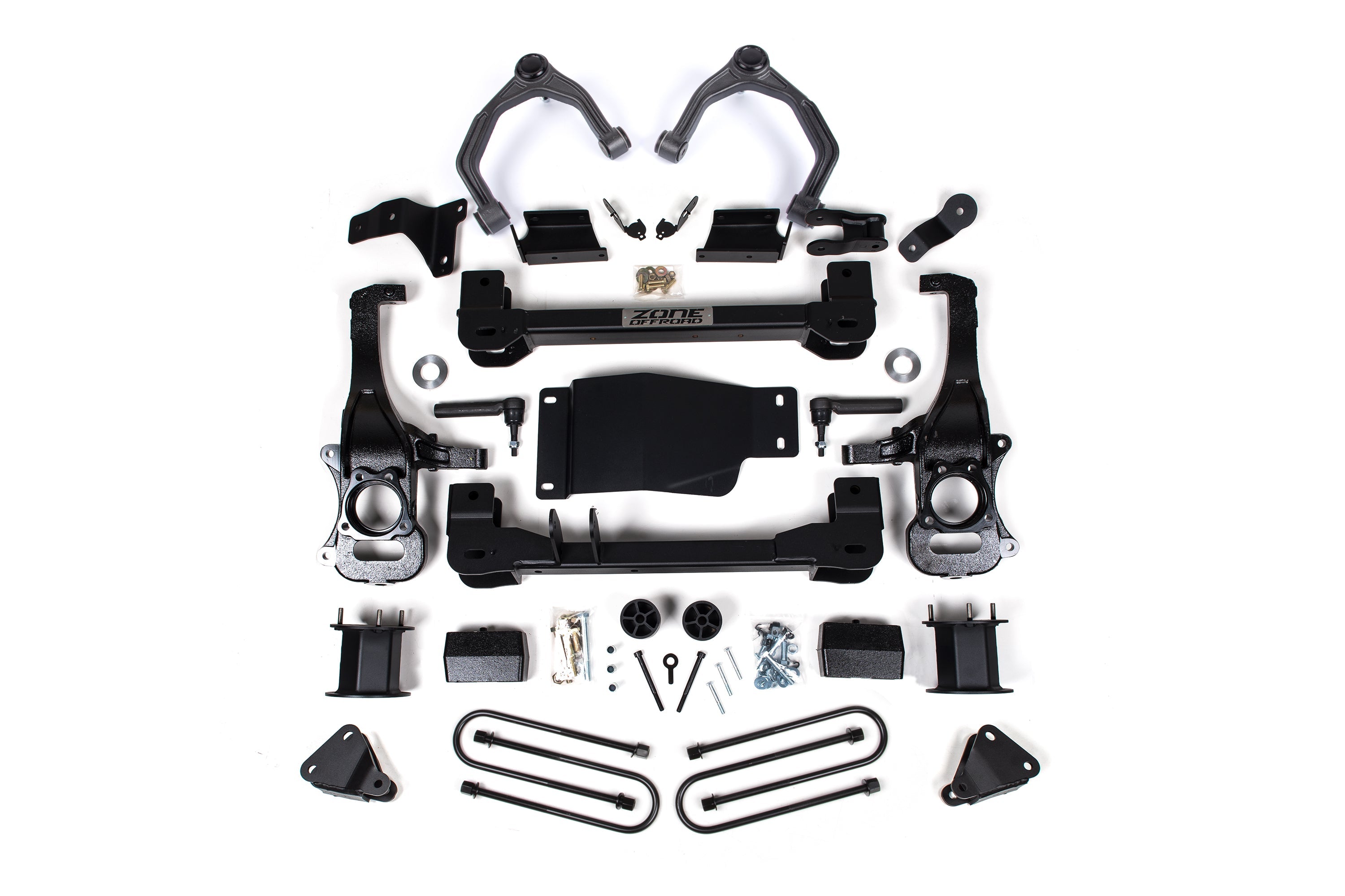 ZoneOff Road 2025 Chevrolet Silverado 1500 High Country GMC Sierra 1500 Denali Ultimate 4WD Front and Rear 4 Inch Lift Kit ZONC78