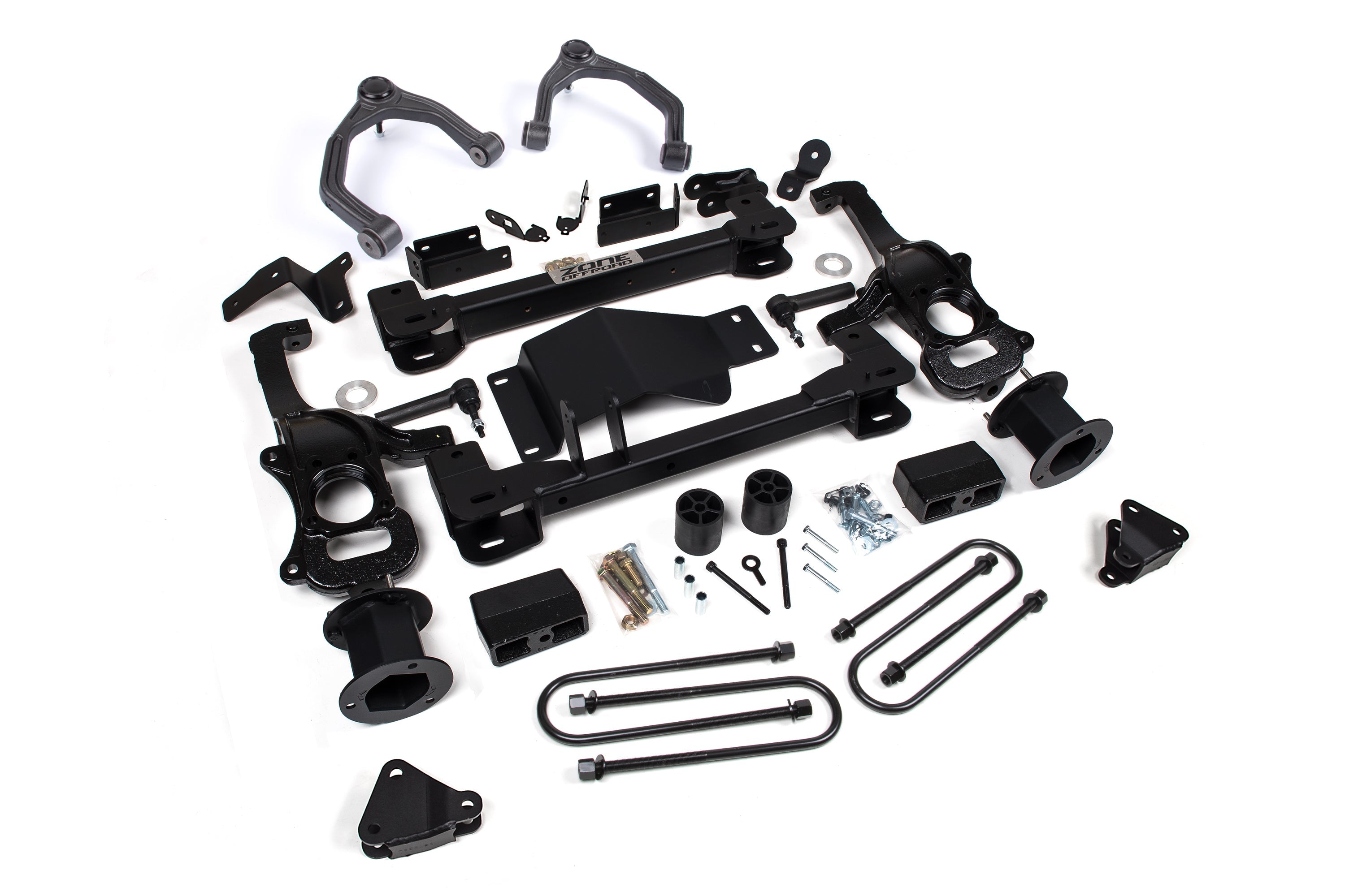 ZoneOff Road 2025 Chevrolet Silverado 1500 High Country GMC Sierra 1500 Denali Ultimate 4WD Front and Rear 4 Inch Lift Kit ZONC78