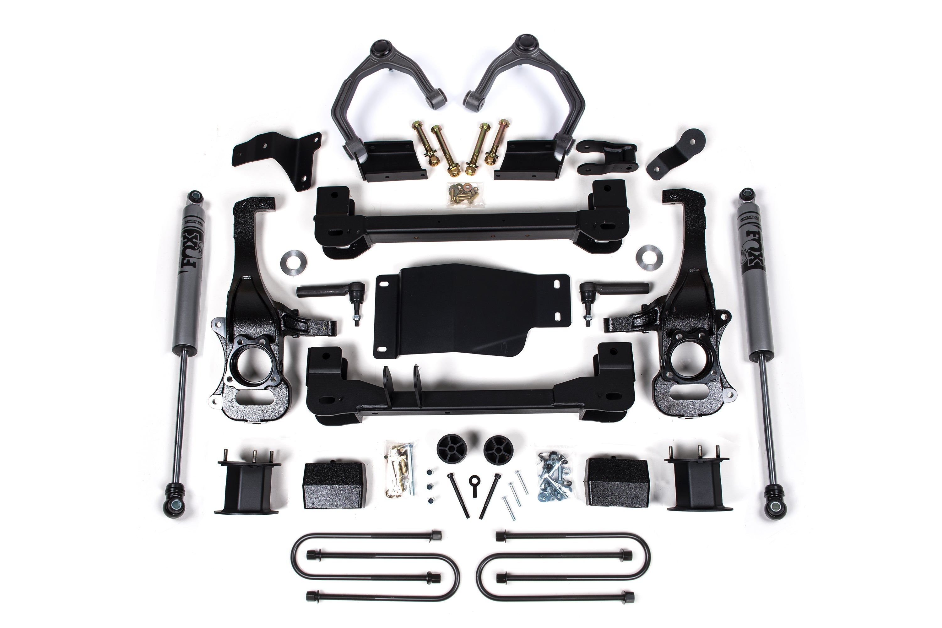 Zoneoff Road 2025 Chevrolet Silverado 1500 GMC Sierra 1500 4WD Gas Diesel 4 Inch Lift Kit Fox Shocks Adventure Series ZONC79F