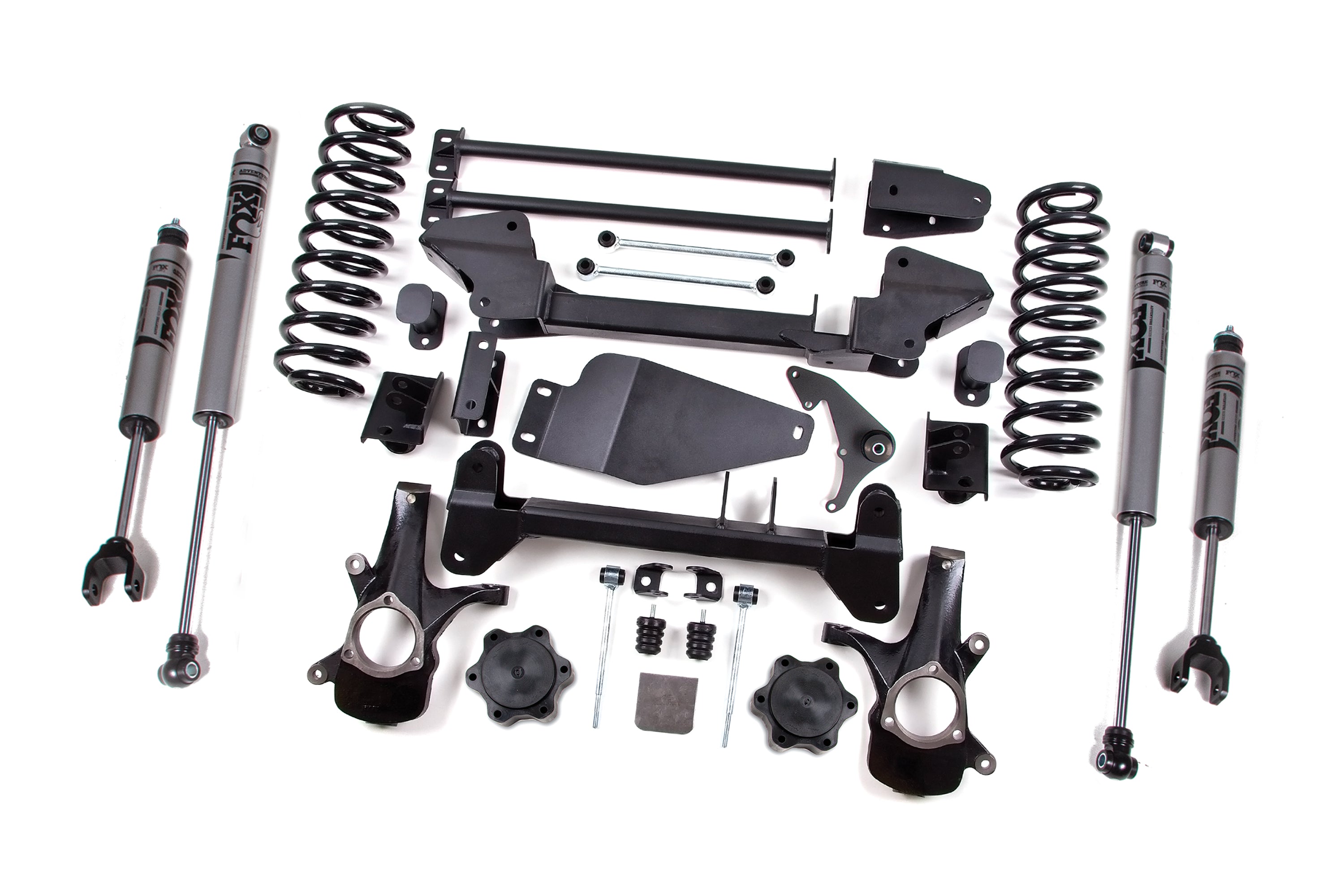 Zoneoffroad 1999-2006 Chevrolet Avalanche 1500 Suburban 1500 Tahoe GMC Yukon Yukon XL 1500 4WD FOX Shock 2.0 Adventure Series 6" Lift Kit ZONC7F