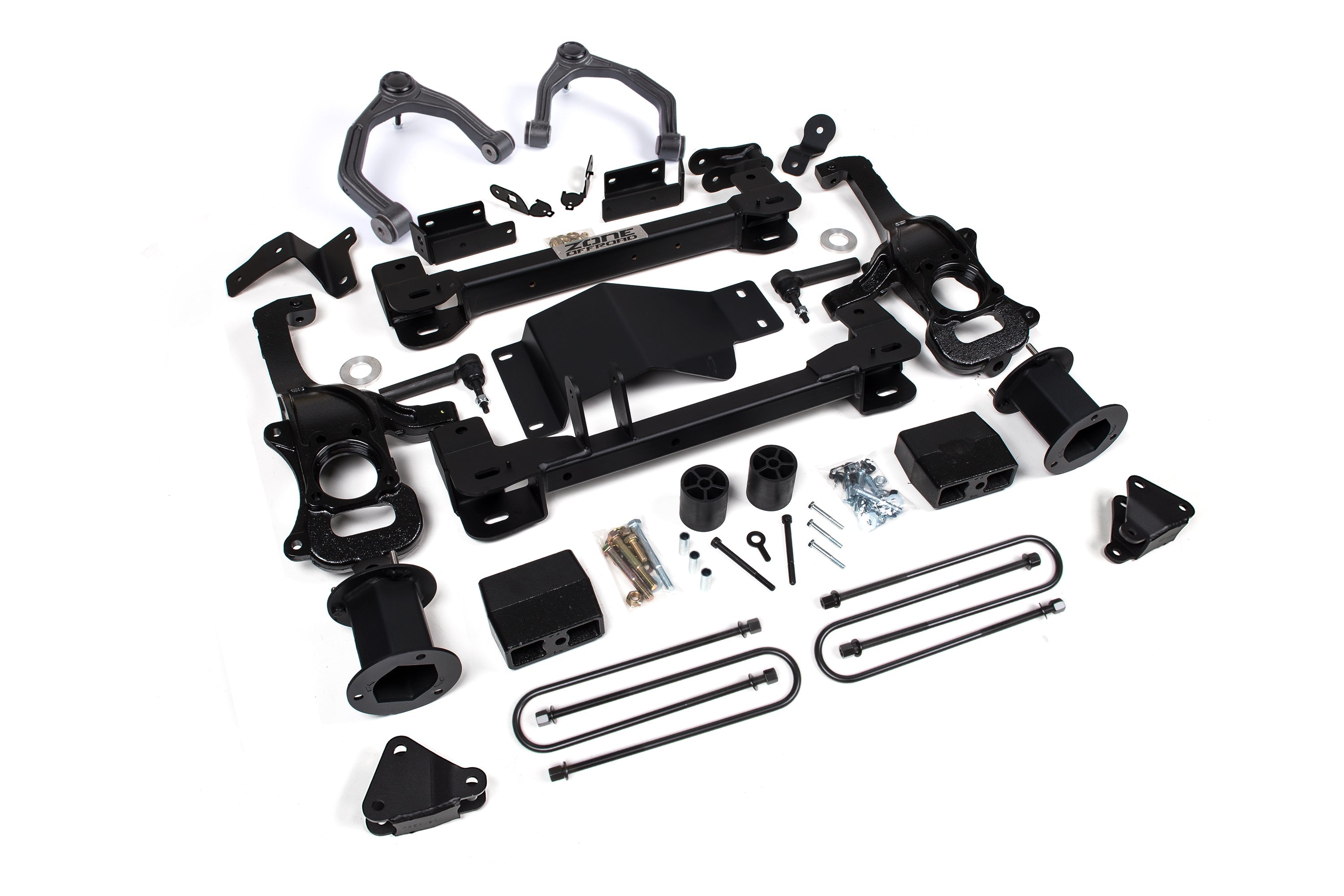 Zoneoff Road 2025 Chevrolet Silverado 1500 High Country GMC Sierra 1500 Denali Ultimate 4WD Gas & DIESEL Front and Rear 6 Inch Lift Kit ZONC81