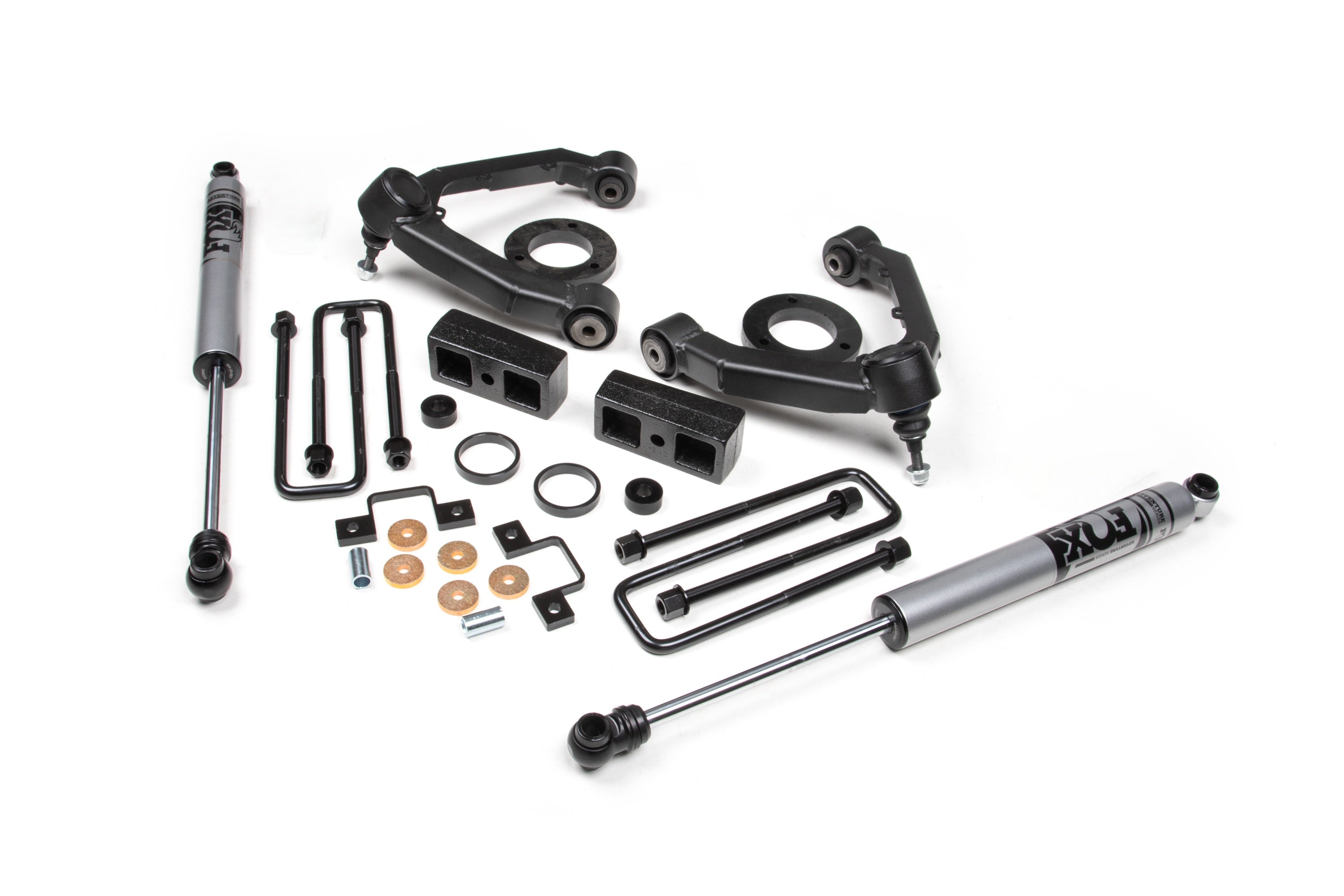 Zoneoffroad 2023-2025 Chevrolet Colorado Trail Boss GMC Canyon AT4 4WD Fox 2.0 Adventure Series 3 Inch Lift Kit ZONC84F