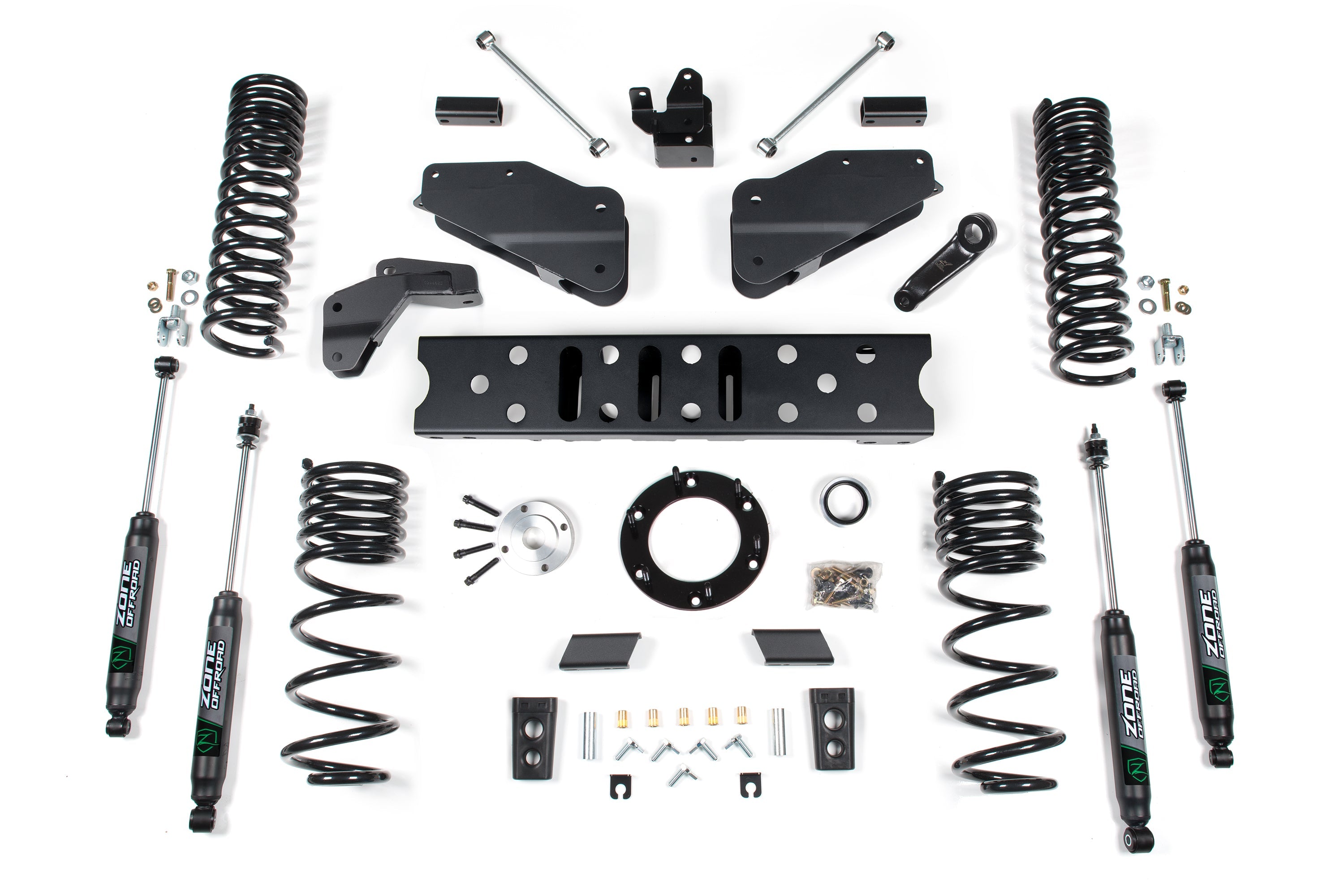 Zoneoffroad 2019-2025 Dodge Ram 2500 4WD Gas Nitro Shocks Series 5.5 Inch Lift Kit ZOND123N