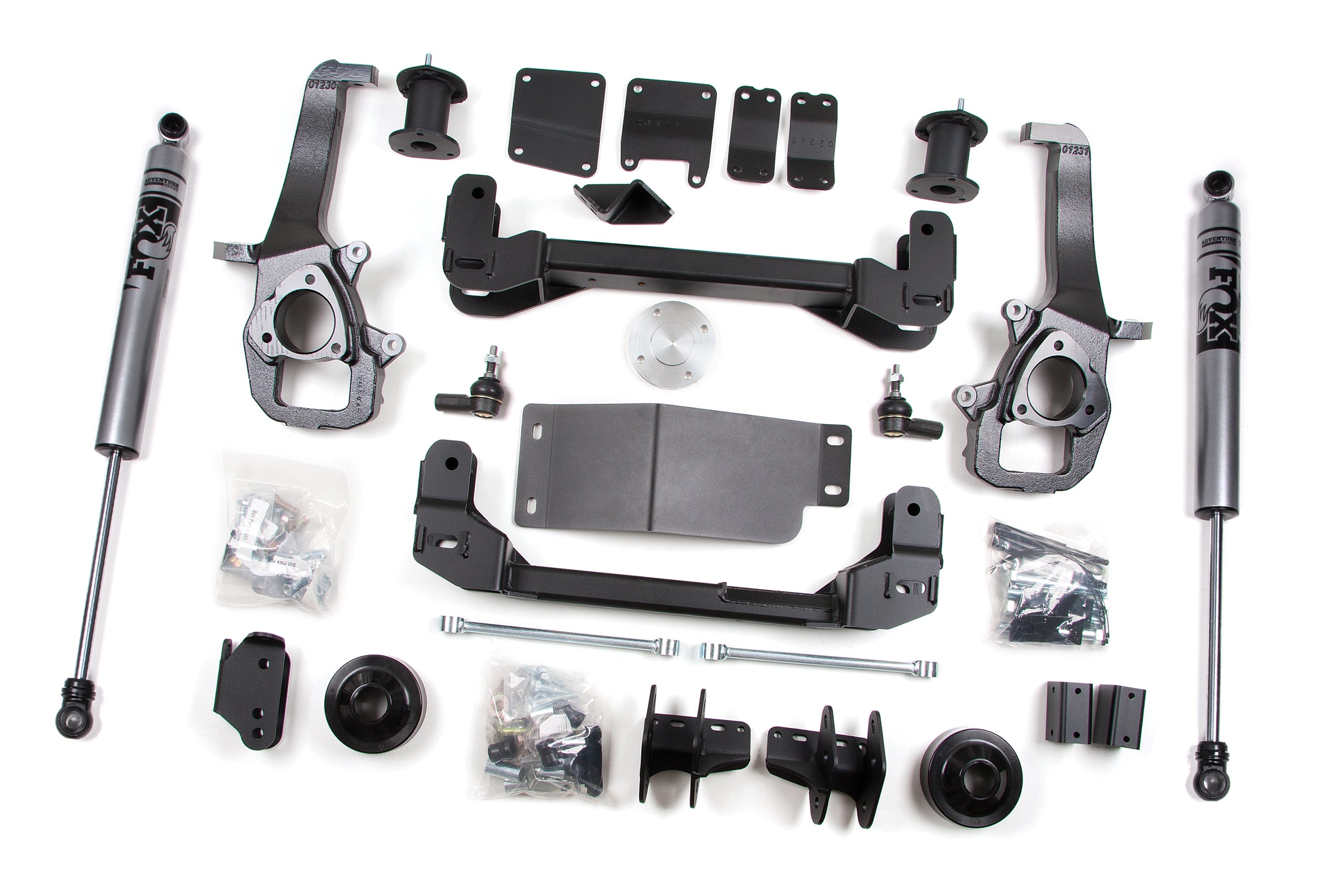 Zoneoffroad 2012 Dodge Ram 1500 4WD 3 Inch Coil Springs FOX Shock Adventure Series 4" Lift Kit ZOND22F