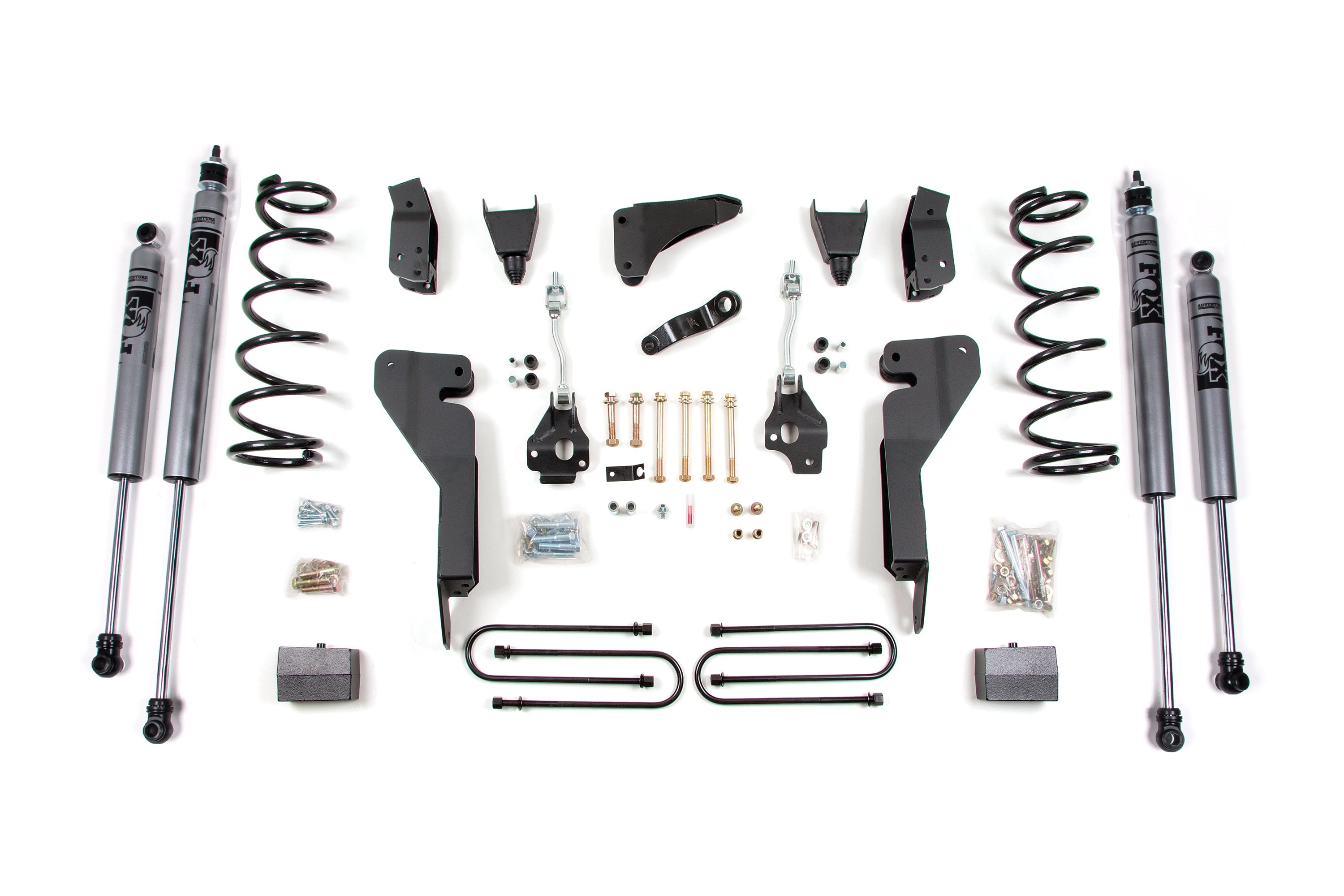 Zoneoffroad 2008 Dodge Ram 2500 3500 4WD Gas 4 Inch Axle FOX Shock 2.0 Adventure Series 6" Lift Kit ZOND35F