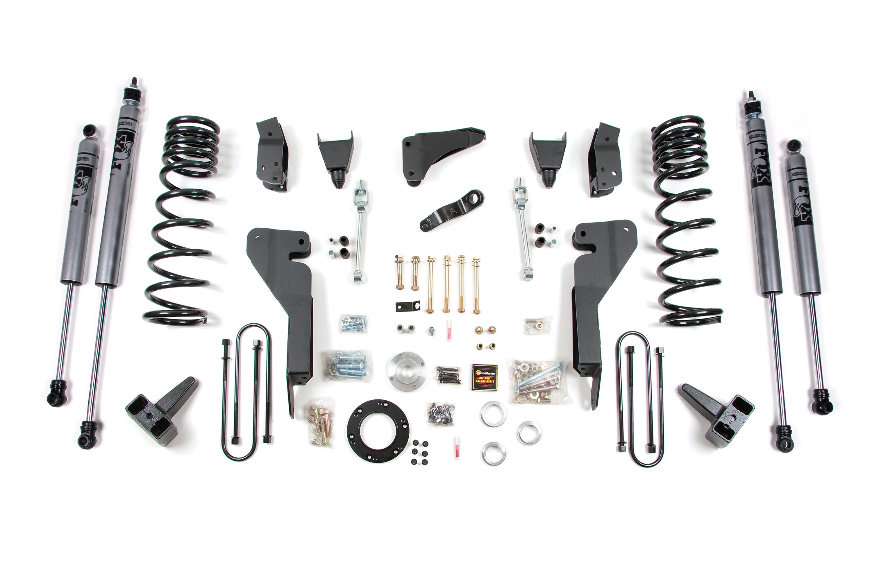 Zoneoffroad 2009-2013 Dodge Ram 2500 3500 4WD Diesel FOX Shock 2.0 Adventure Series 8" Lift Kit ZOND36F