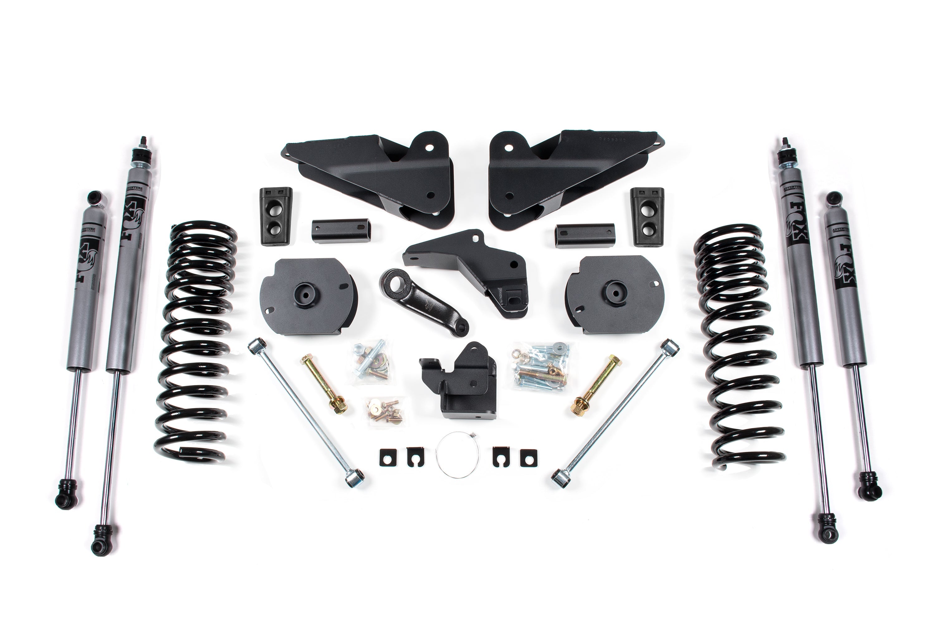 Zoneoffroad 2014-2018 Dodge Ram 2500 4WD Gas FOX 2.0 Adventure Series 4" Lift Kit ZOND62F