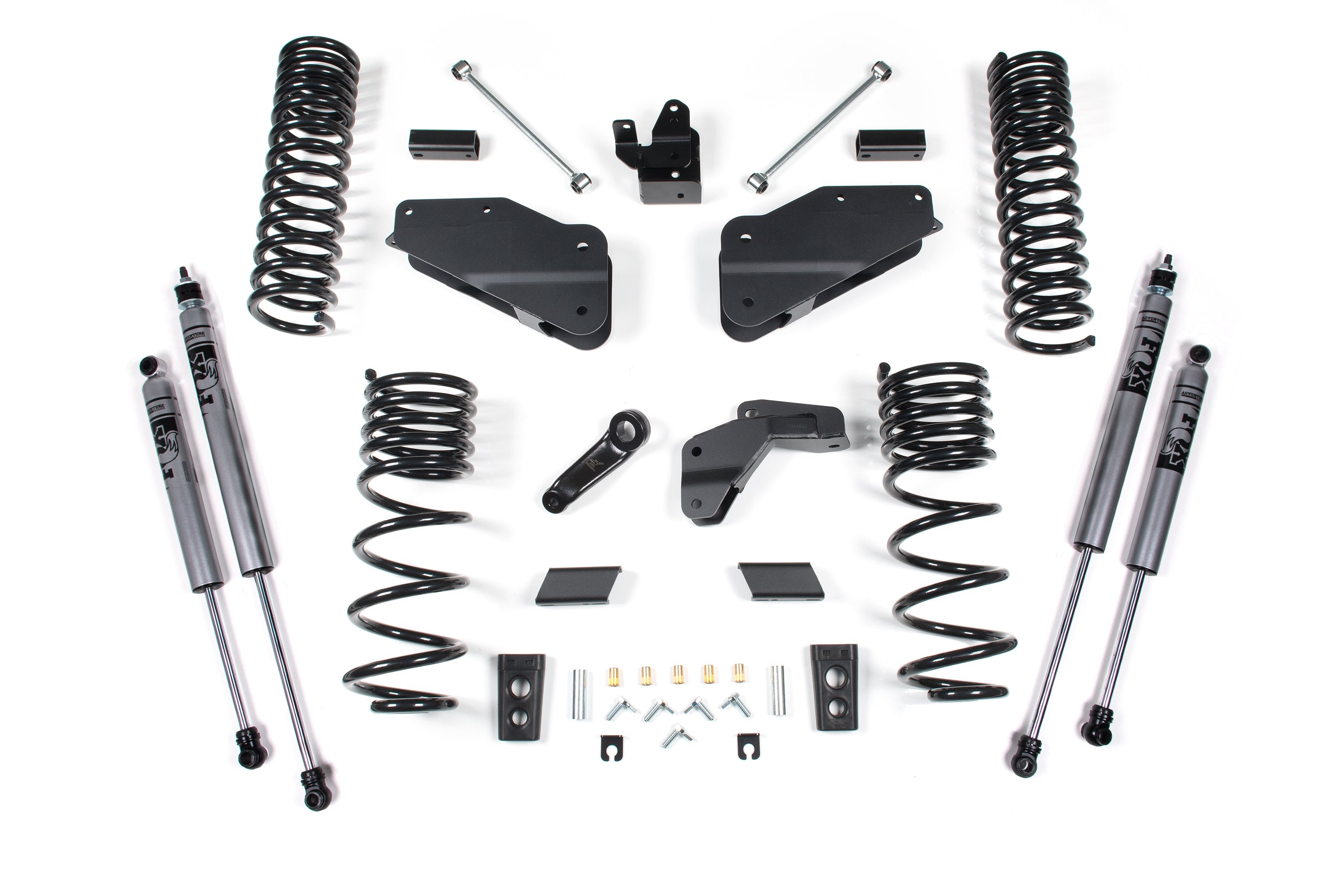 Zoneoffroad 2014-2018 Dodge Ram 2500 4WD Gas FOX 2.0 Adventure Series 5.5" Lift Kit ZOND68F