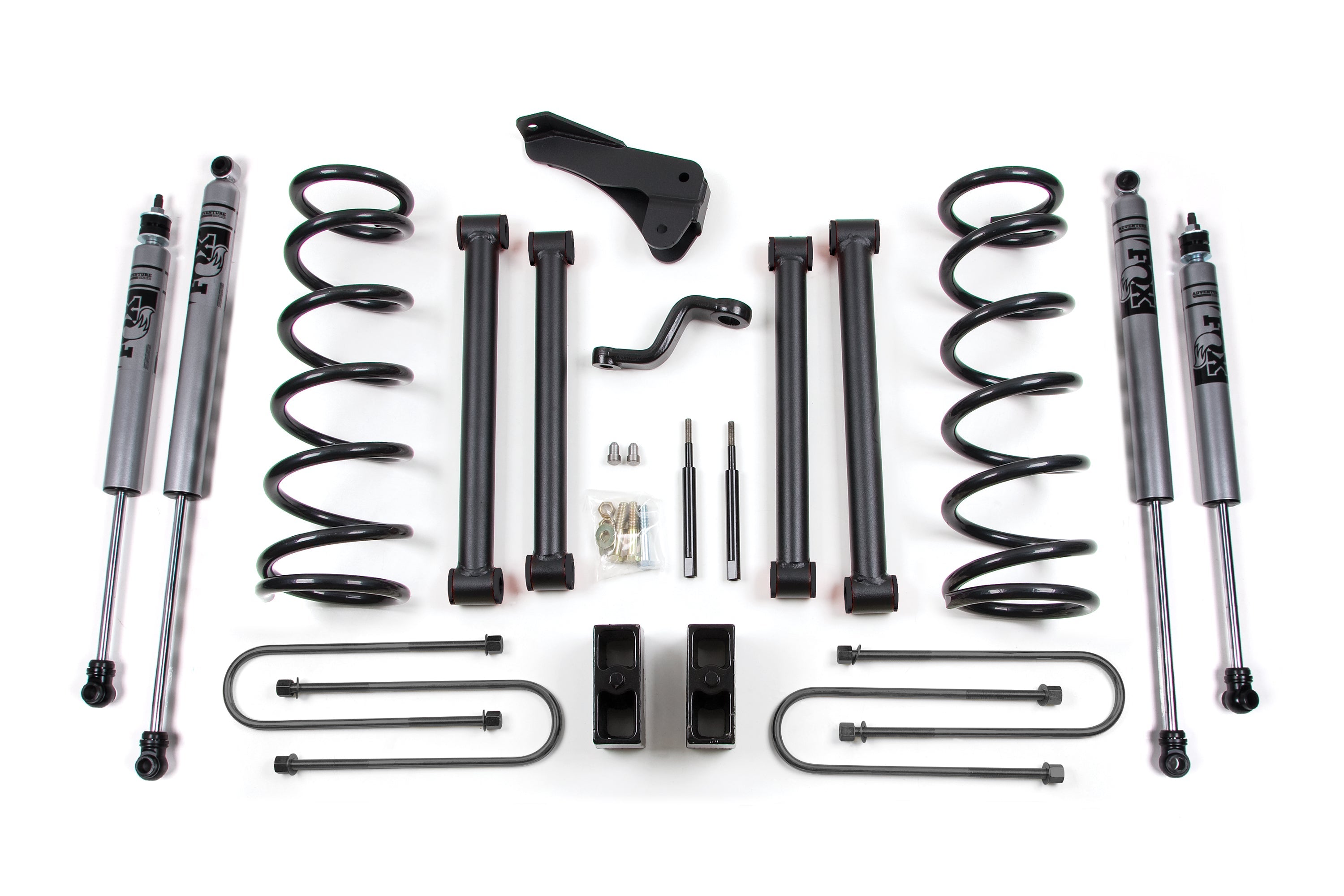 Zoneoffroad 2009 Dodge Ram 2500 3500 4WD 4 Inch Axle FOX Shock 2.0 Adventure Series 5" Lift Kit ZOND13F