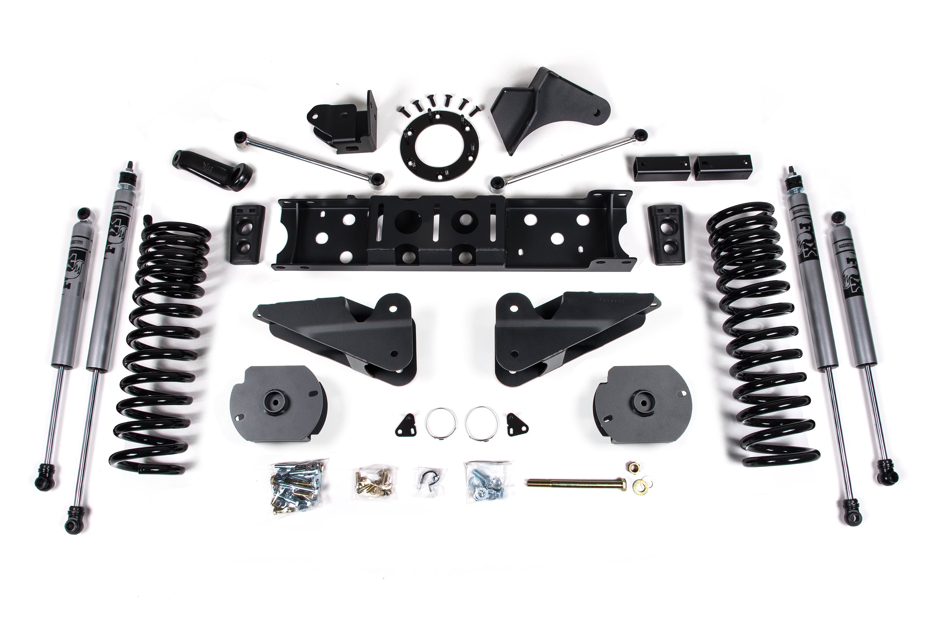 Zoneoffroad 2019-2024 Dodge Ram 2500 4WD Gas FOX 2.0 Adventure Series 4" Lift Kit ZOND77F