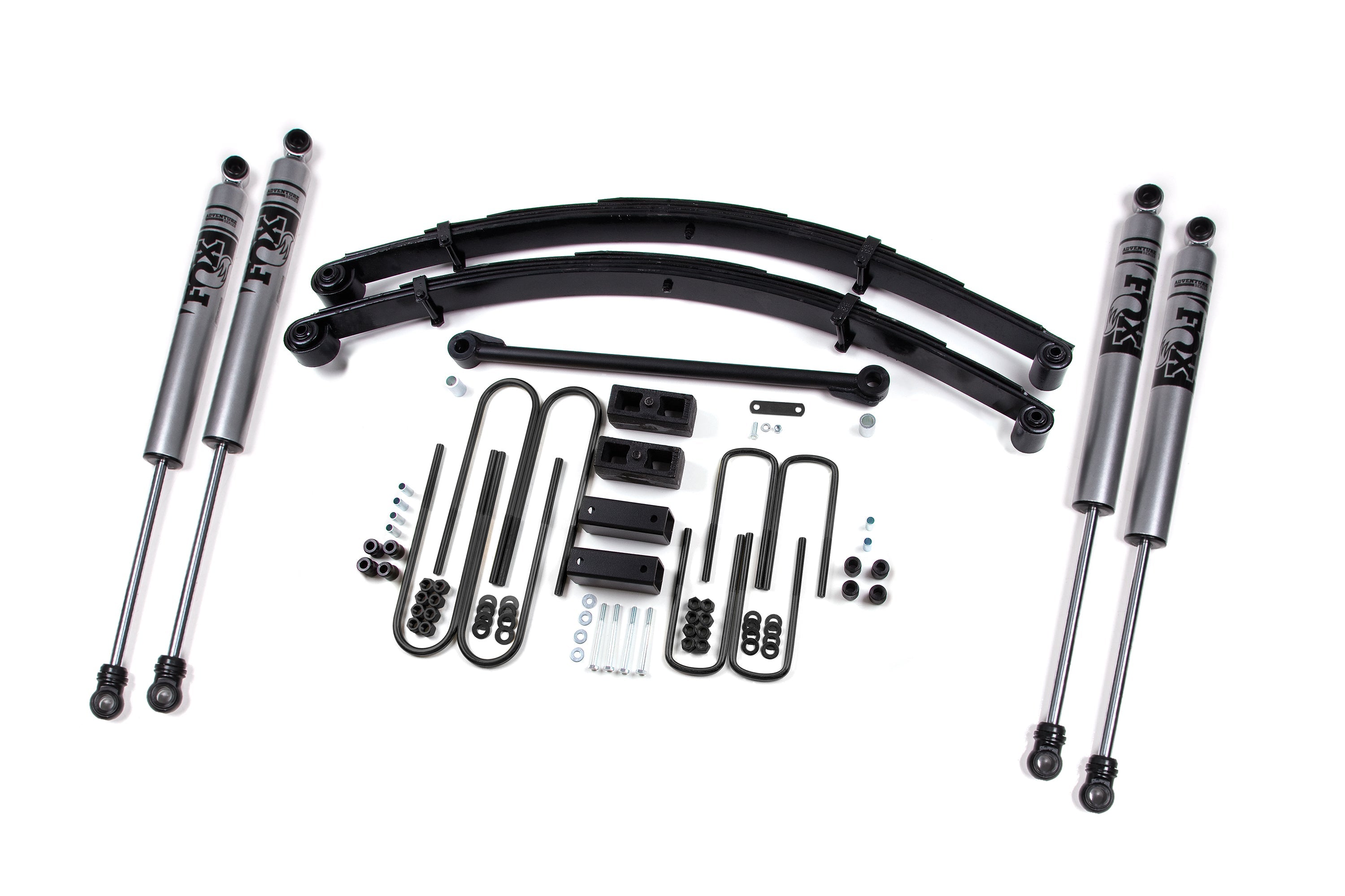 Zoneoffroad 2000-2005 Ford Excursion 4WD FOX Shock 2.0 Adventure Series 6" Lift Kit ZONF3F
