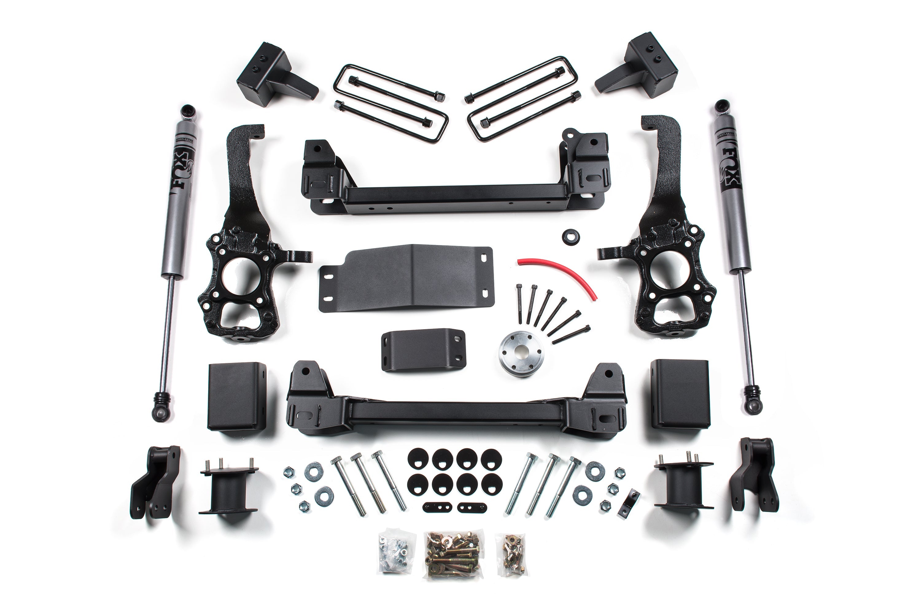 Zoneoffroad 2015-2020 Ford F150 4WD FOX Adventure Series Strut Spacer 4" Lift Kit ZONF47F